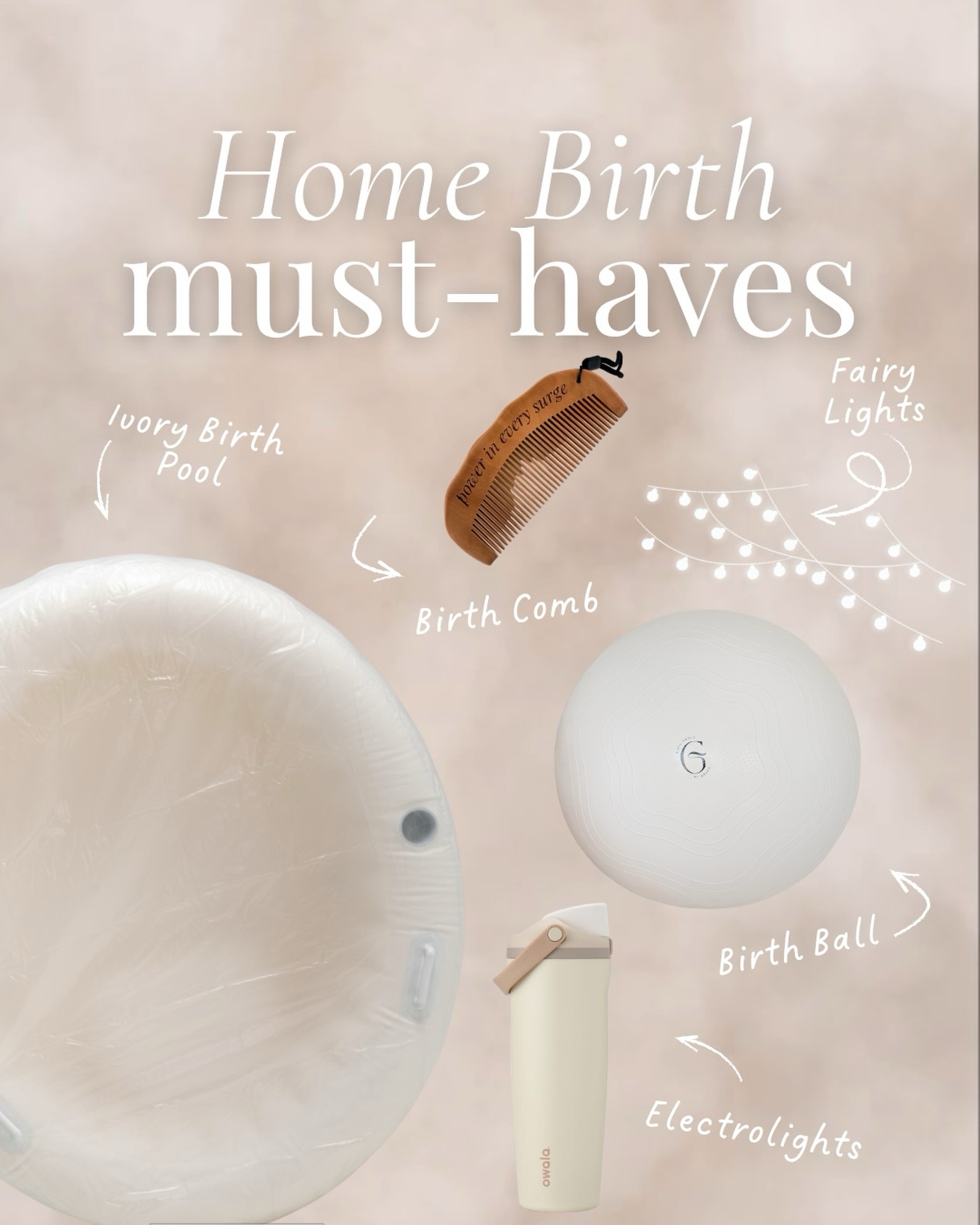 home birth… but make it ✨intentional✨
set the vibe, sip your electrolytes, and don’t forget the tools that actually get you through it 😉
Hit us up for all the essentials! We got you bestie