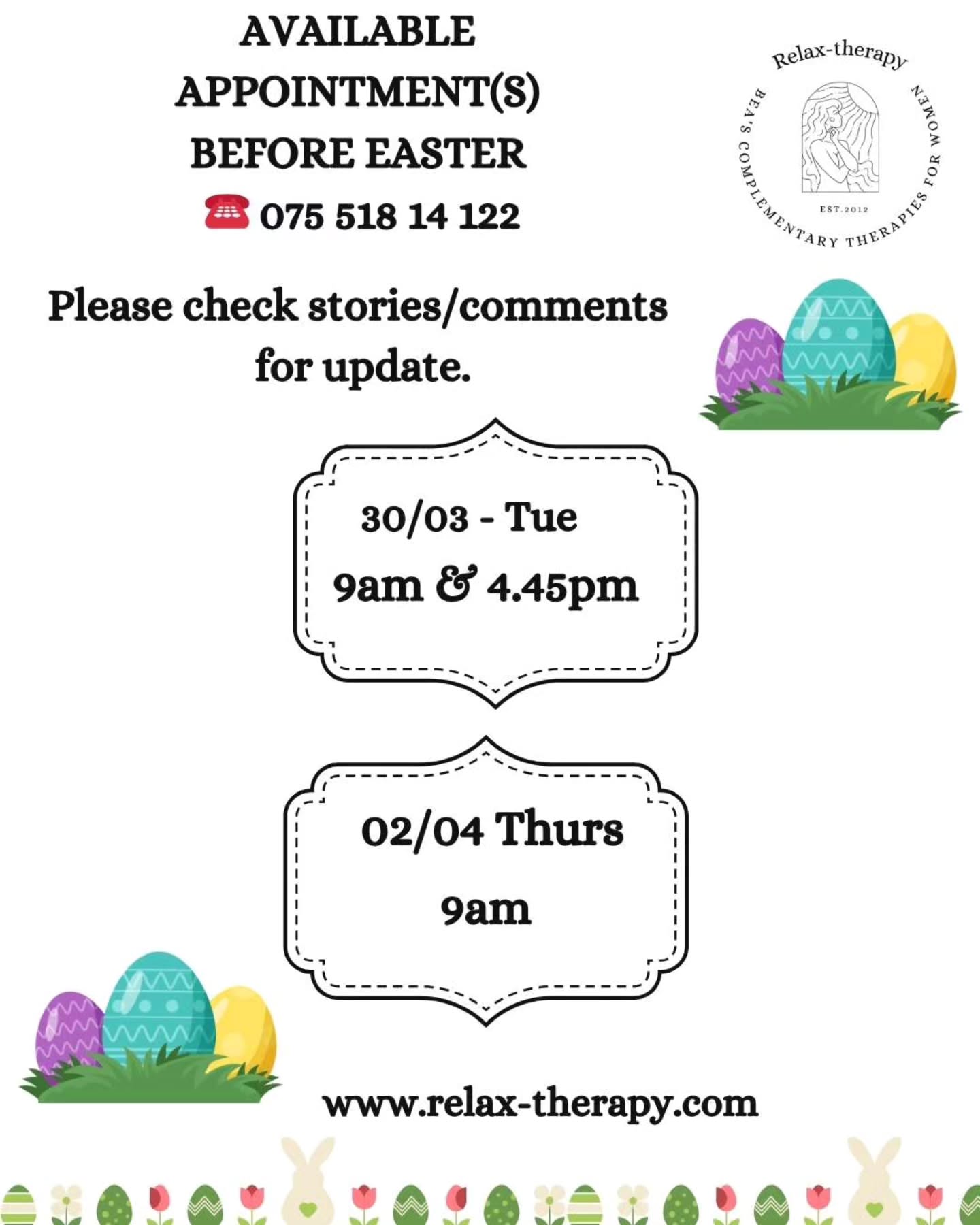 One hour on my treatment table might just save you three meltdowns, two arguments, and a week of guilt.
I have space this week.
Link in bio or www.relax-therapy.com