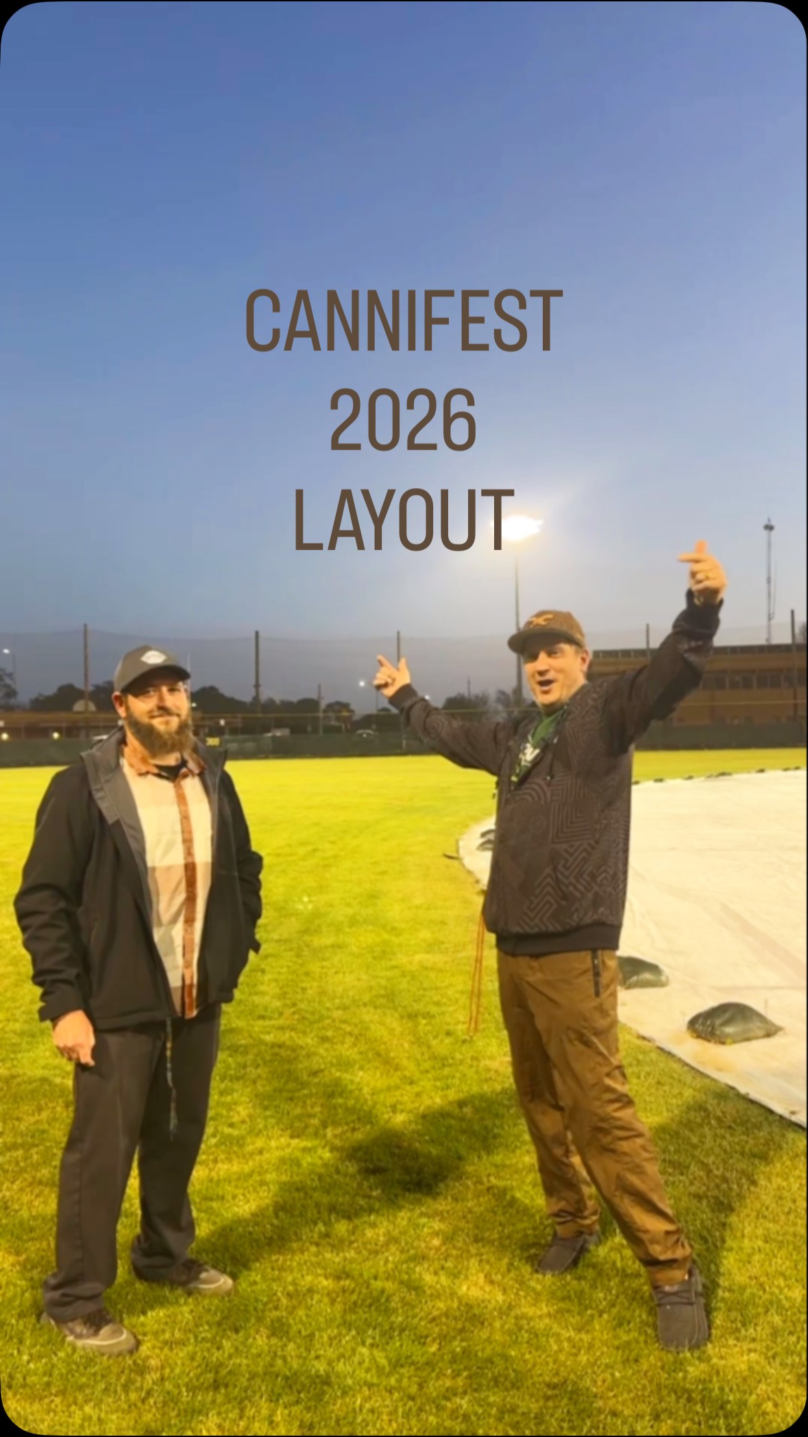 📣CANNIFEST 2026 LAYOUT📣 Here’s a little sneak peek of what things might look like at the Arcata Ballpark this year! (Stay tuned for a BIG announcement about who might appear on that Main Stage, coming 4/20 😉) 🍃⚾️