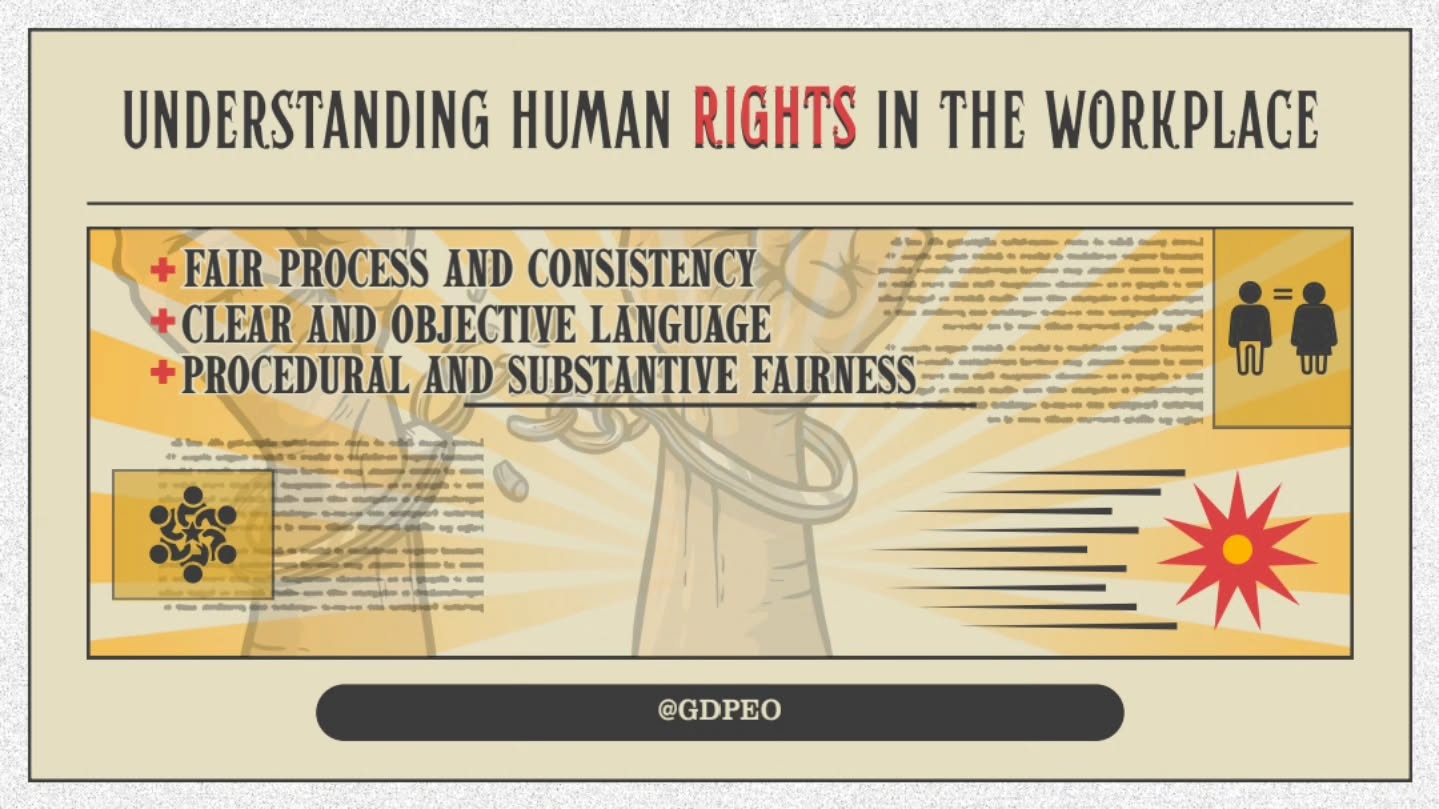 Fairness in discipline is not about leniency — it’s about consistency.
Employers are expected to apply corrective measures in a structured and impartial way. When discipline is applied progressively and consistently, it strengthens both compliance and credibility.
This Human Rights Month, ensure your processes reflect fairness at every stage.
#HumanRightsMonth #DisciplineDoneRight #GDPEO #WorkplaceFairness #LabourLawSA