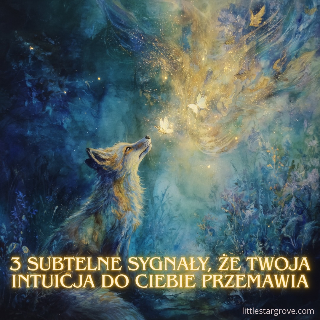 3 subtelne sygnały, że Twoja intuicja do Ciebie przemawia ✨
Intuicja rzadko przychodzi w głośny i jednoznaczny sposób. Najczęściej jest cicha, subtelna, łatwa do przeoczenia, jeśli nie zatrzymasz się na chwilę i nie wsłuchasz uważniej.
Nie zawsze mówi wprost, co zrobić. Częściej daje delikatne sygnały, które pojawiają się gdzieś w tle - w myślach, odczuciach, drobnych momentach, które łatwo zignorować.
Zamiast pytać: „Gdzie jest wskazówka?”, czasem warto zapytać: „Co już zaczynam zauważać?”
Oto 3 subtelne sygnały, że Twoja intuicja już do Ciebie przemawia.