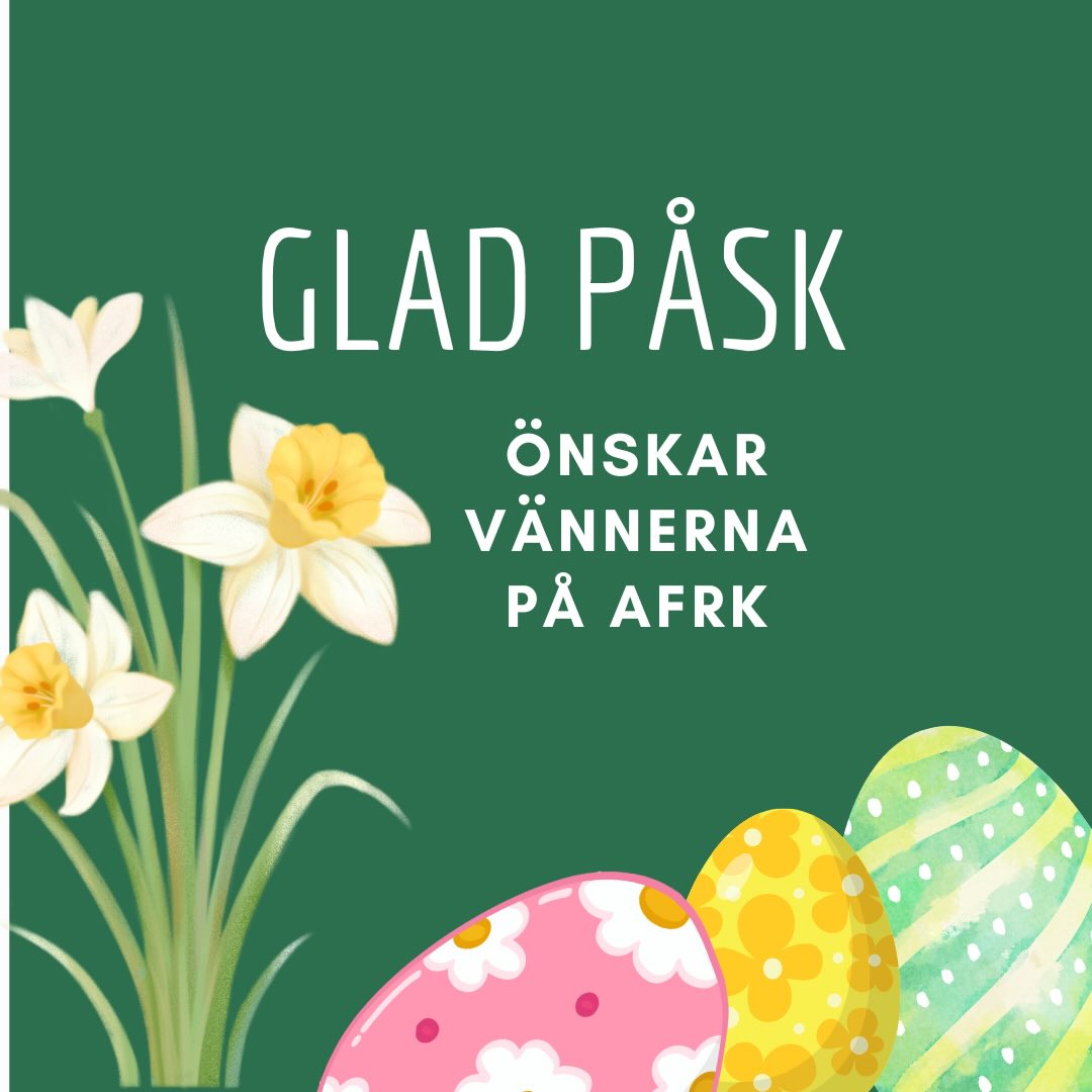 Glad påsk önskar vi alla våra medlemmar och följare! 🐣🐥🐣
