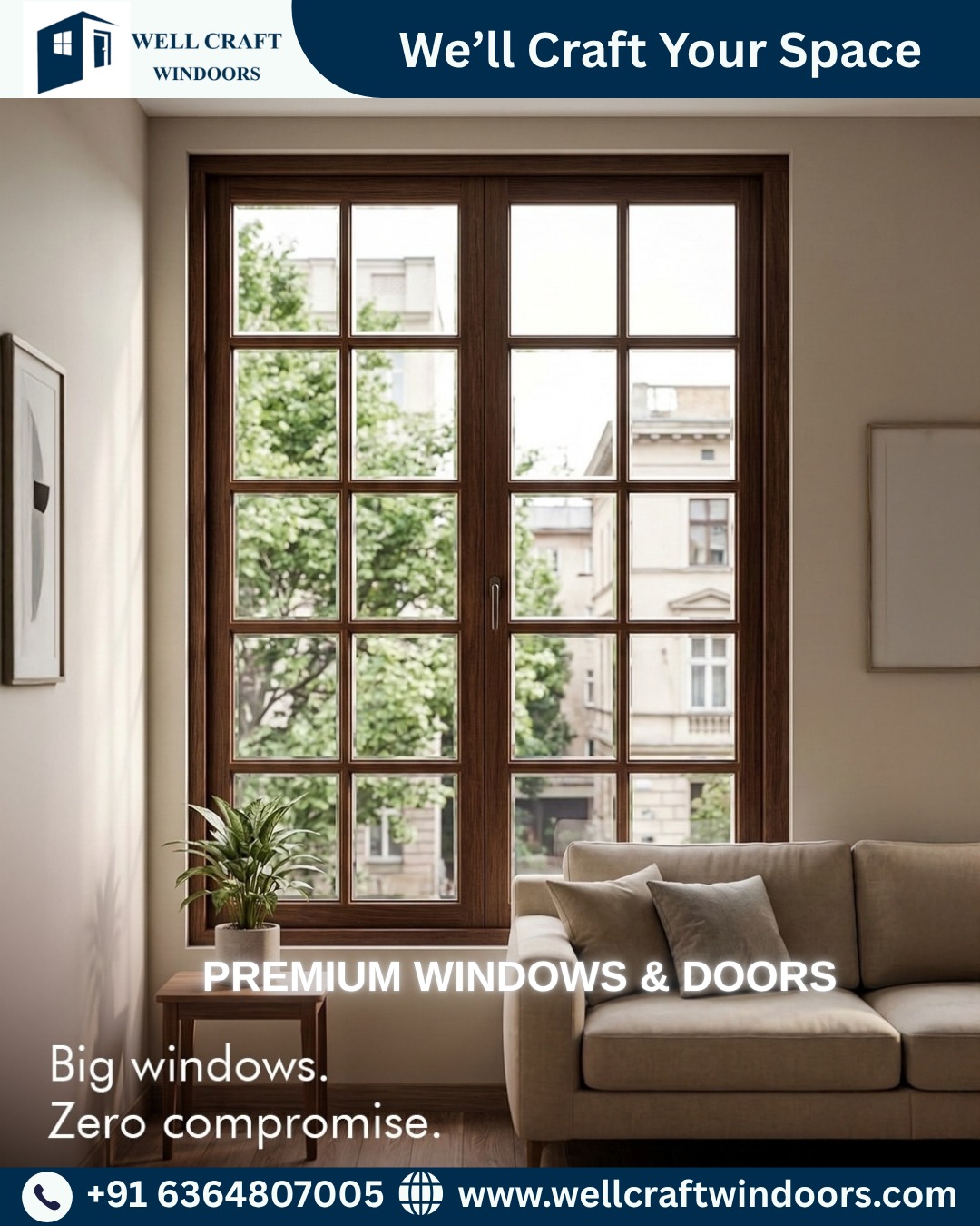 Every Home has a story. Sometimes its starts with dust, noise and constant compromise.
With the Well Craft Windoors , the story changes.
So Choose Wisely, Your Home Your Comfort
#wellcraftwindoors #yourprominance #premiumwindows #upvcwindows #upvcdoors #doorsandwindows #ecofriendlyproducts🌿