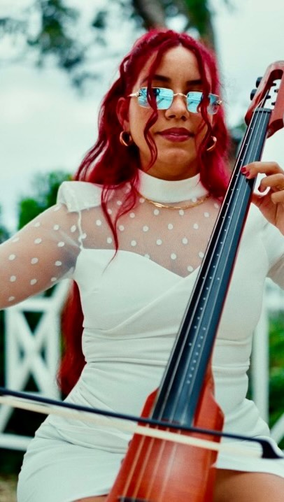 Soft strings, ocean breeze, and a moment that feels like forever 🎻✨#jamaica #beautifuldestinations #grandpalladium #weddingday #JPPRODUCTIONS