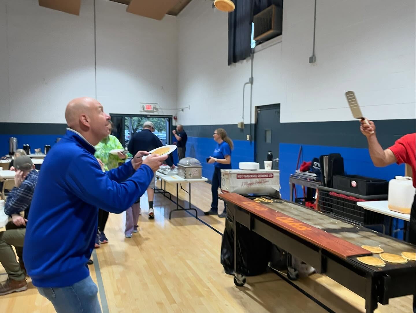 The rain didn’t dampen the fun at this year’s Easter Egg Hunt and Pancake Breakfast!