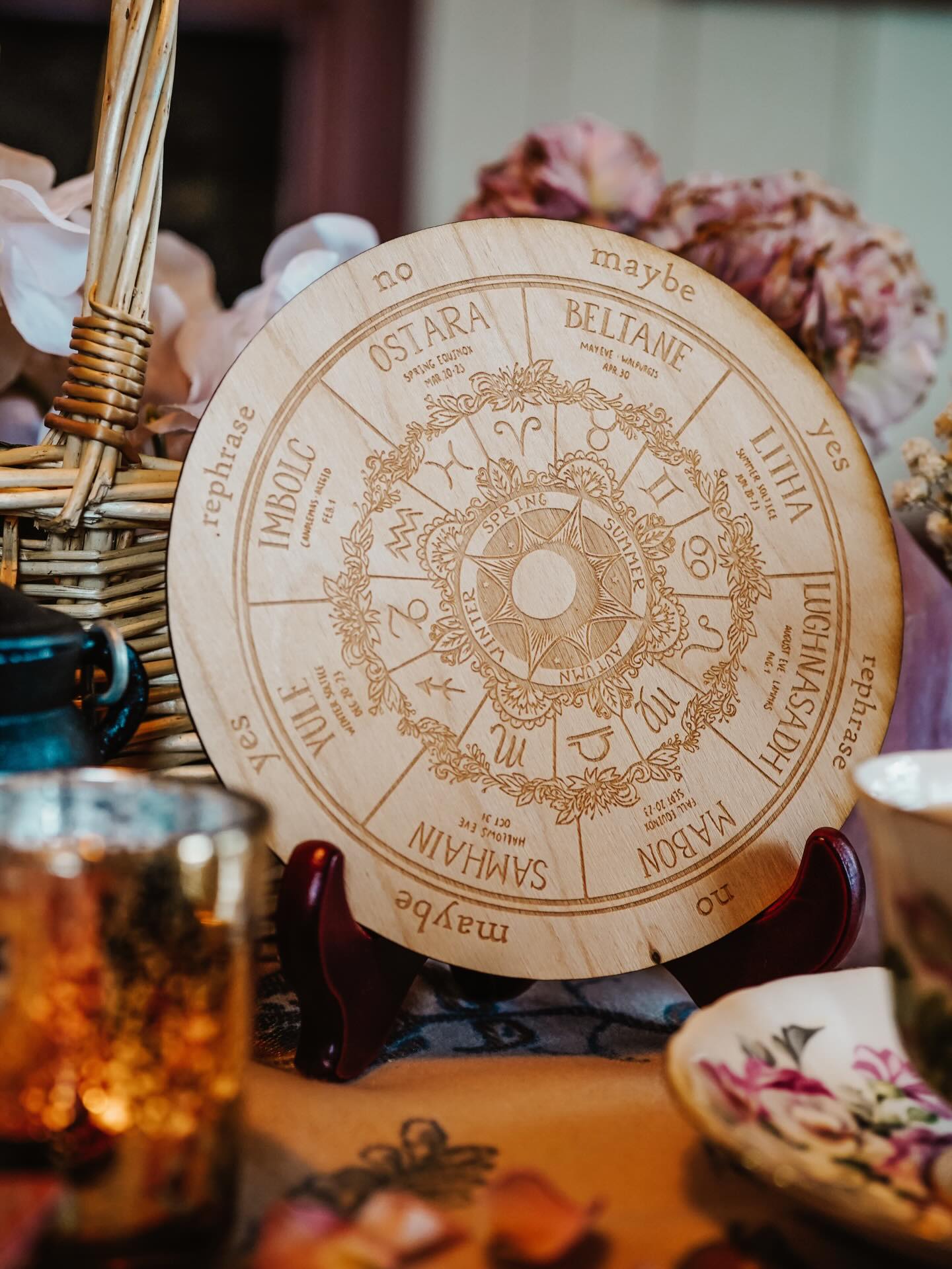 🌸 Blessings from the Pink Moon! 🌕
This evening, the Pink Moon pours its tender, heart-opening energy into the night, inviting us to harness the first flush of creative life after a long winter. With the moon’s light comes heightened intuition. Throughout the weekend, allow yourself the time to pause for a moment to breathe deeply and set intentions. May the glow of the moon bestow blessings of renewal and awaken new passions.
Those seeking to invoke the power of the moon into their spell work can utilize rose quartz or moonstone to open the heart, clear quartz to amplify intention, and amethyst to soothe anxious edges. Herbs like rose petals, lavender, and mugwort can offer protection with dreamwork and astral projection during this phase. Subtle shifts in perspective can also benefit a manifestation, with greater receptivity, clearer priorities, and a loosening of attachment to outcomes. Honor these changes with gentle grounding practices and reflective journaling to integrate what arises.
🌊 Another sacred tradition of this time is the collection of moon water for altar spaces and enchanting magickal tools. To collect moon water, place a clear vessel filled with water outdoors or on a windowsill visible to the moon, and set a quiet intention. The energy will flow into the vessel overnight. Once your ceremony is complete, seal and store in a cool place. Use that water to anoint crystals and tools, mist altars and rooms, add a splash to ritual baths, or water altar plants to infuse them with lunar blessings.
At Tea & Tarot we offer resources to honor each lunar phase and your inner rhythms. Visit our events page for upcoming workshops and gatherings, or drop by for a cup of tea. Our team of witches are here to support you! ✨
#TeaAndTarot #PinkMoon #FullMoonMagick #Connecticut