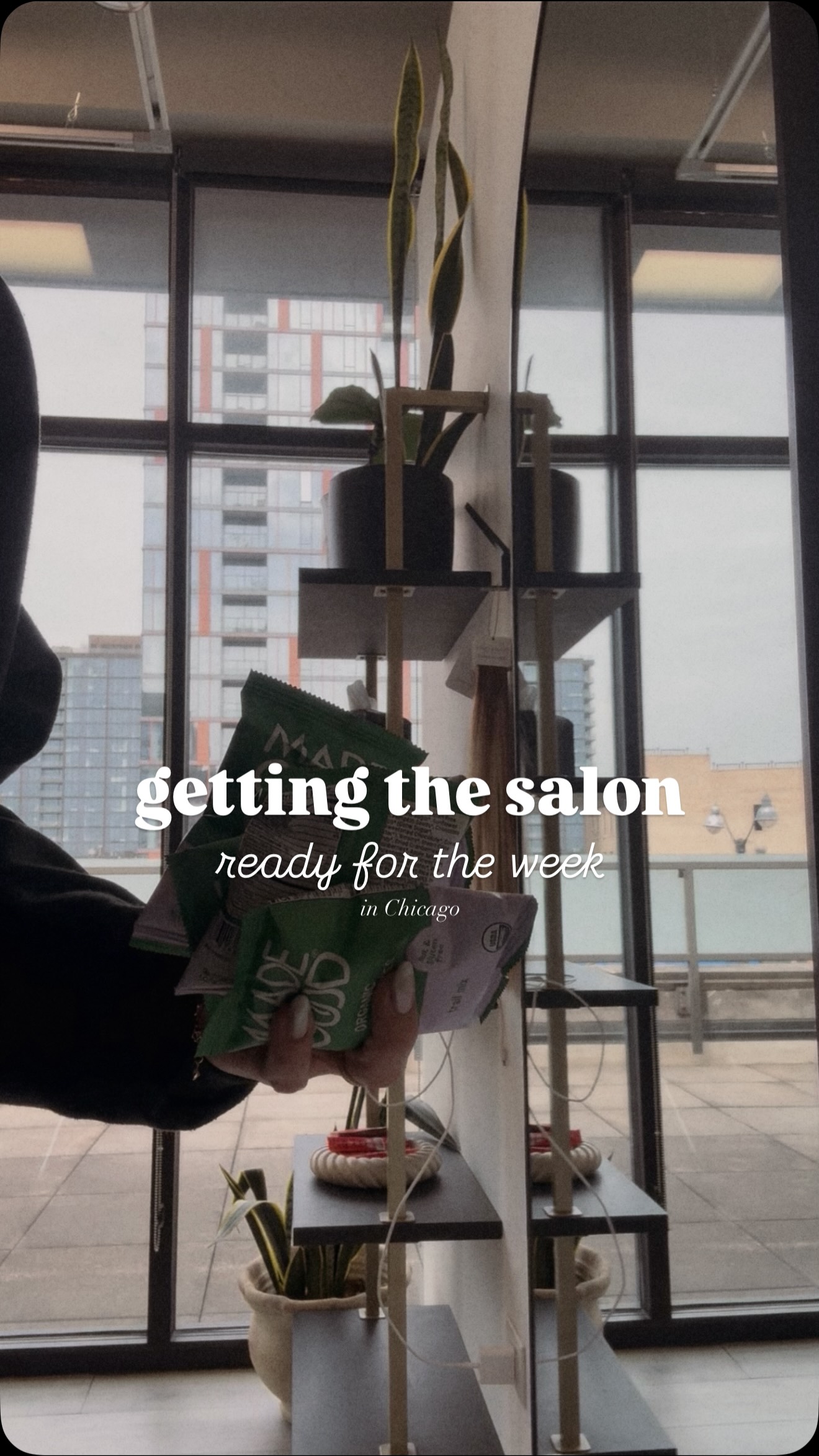 priorities: extensions + snacks ☁️
a little salon refresh before the week starts