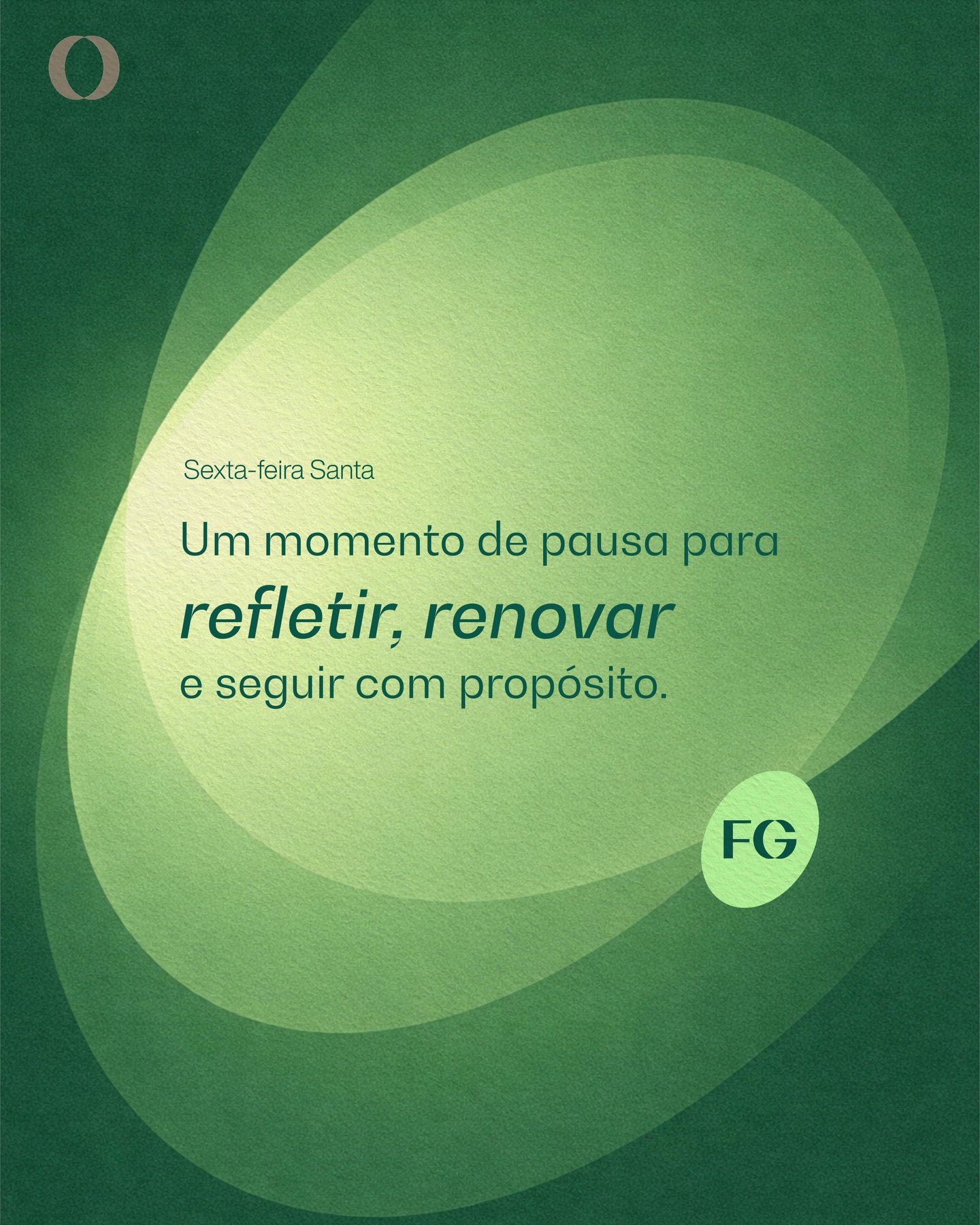 Hoje, estamos de recesso. Esperamos que todos tenham uma boa Páscoa e um feriado de muito descanso e tranquilidade. Nos vemos na segunda-feira!