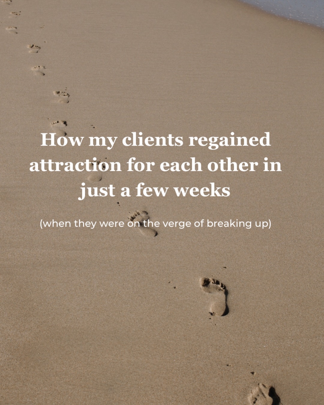 Attraction isn’t something you either “have” or “lose.”
It’s something that evolves with your dynamic.
When couples learn to:
👉 step out of their negative cycle
👉 reconnect to who they truly are
👉 create space, curiosity, and safety
…attraction can come back faster than they ever expected.
If this resonates, you’re not alone 🤍