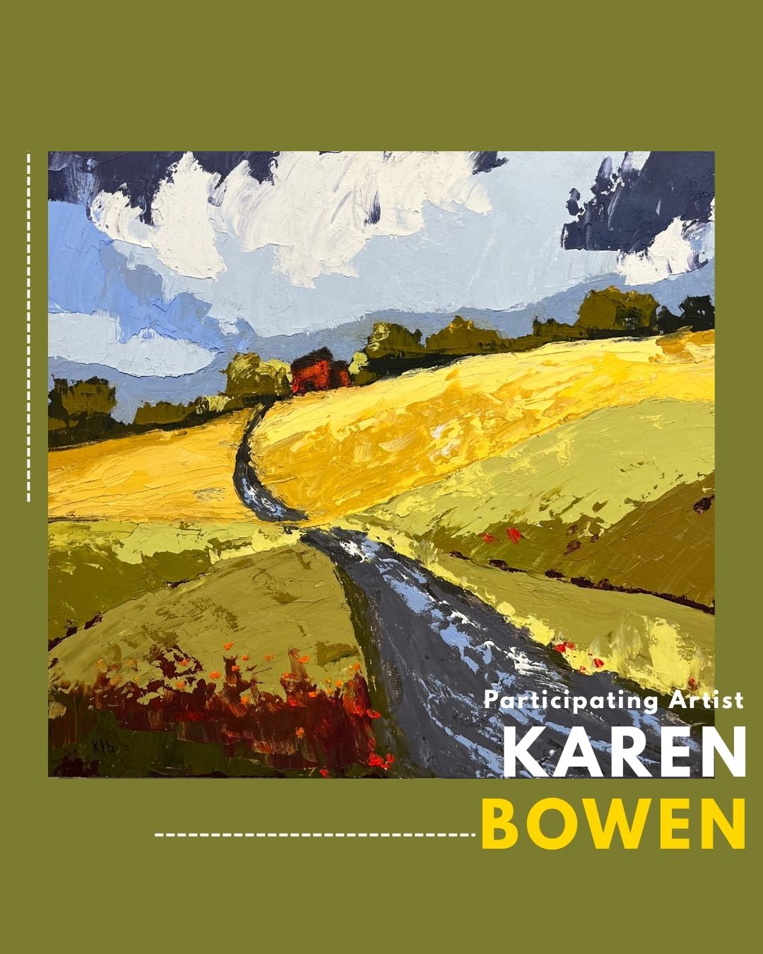 Are you a hiker or paddler in Canada’s countryside? If so, come and see Karen Bowen’s artwork at the upcoming 28th annual Kingsway-Lambton Art Show & Sale. She paints with oil in a bold, colourful, impressionist style.
Get your tickets on line now for the upcoming event on Saturday, April 11, 2026 from 10 am to 4 pm. This is a curated collection of one-of-a-kind artwork. You will see abstract art, landscape painting, figurative art, paper art, contemporary painting, mixed media art, oil painting, textile art, ceramics and more.
#karenlbowen
#TorontoArtShow
#BuyFineArt
#InteriorDesign
#CollectOriginalFineArt