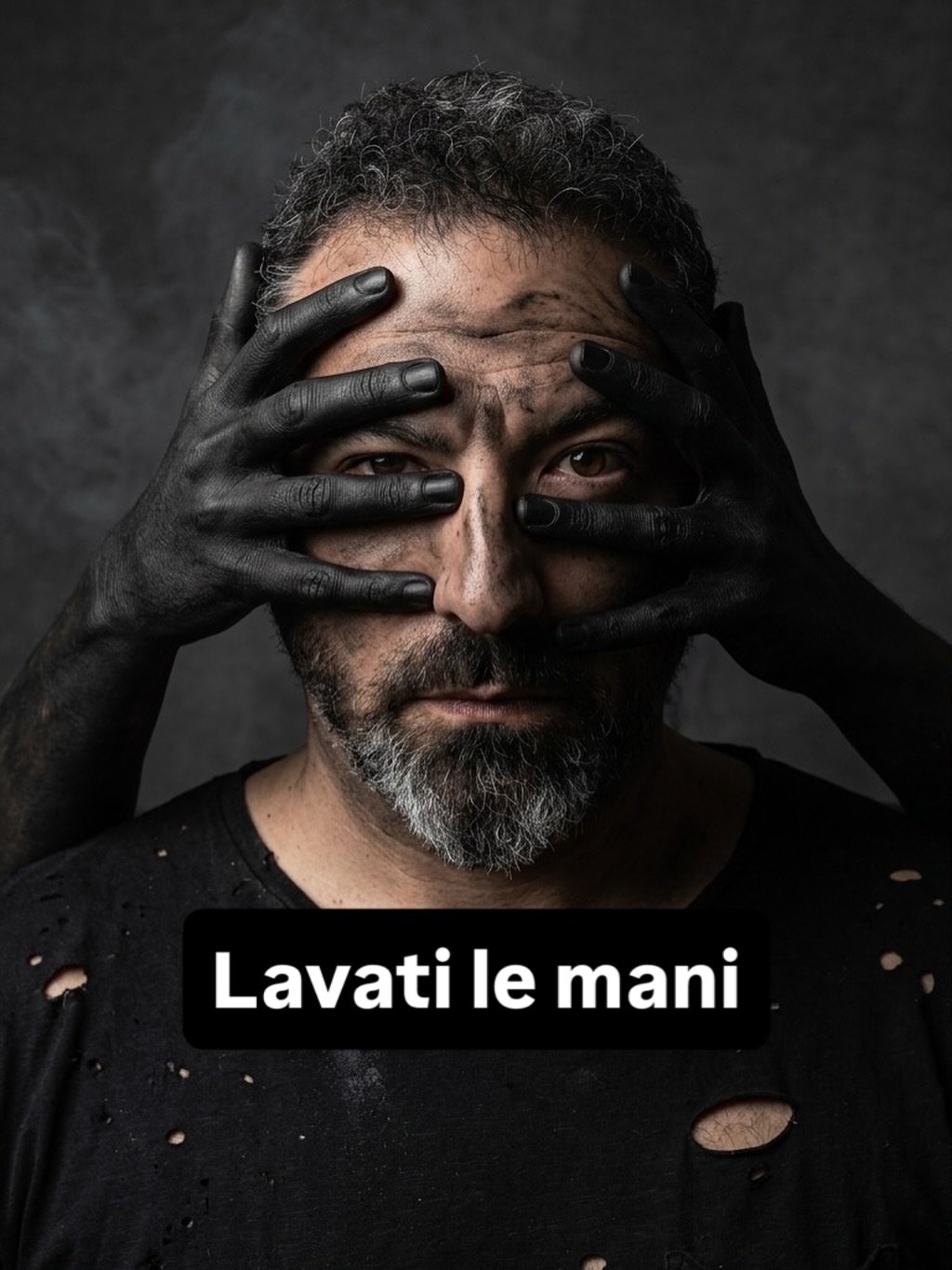 Lavati le mani #walterdelgreco #così foto @imundi.francesco