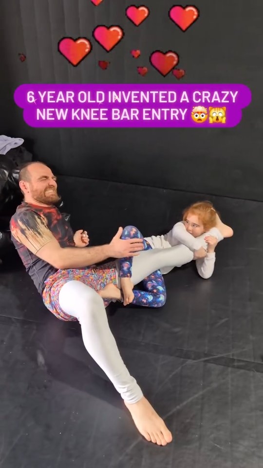 Had a fun time with Gaia in open mat today 🥰
She picked the music and helped me edit the video 😎