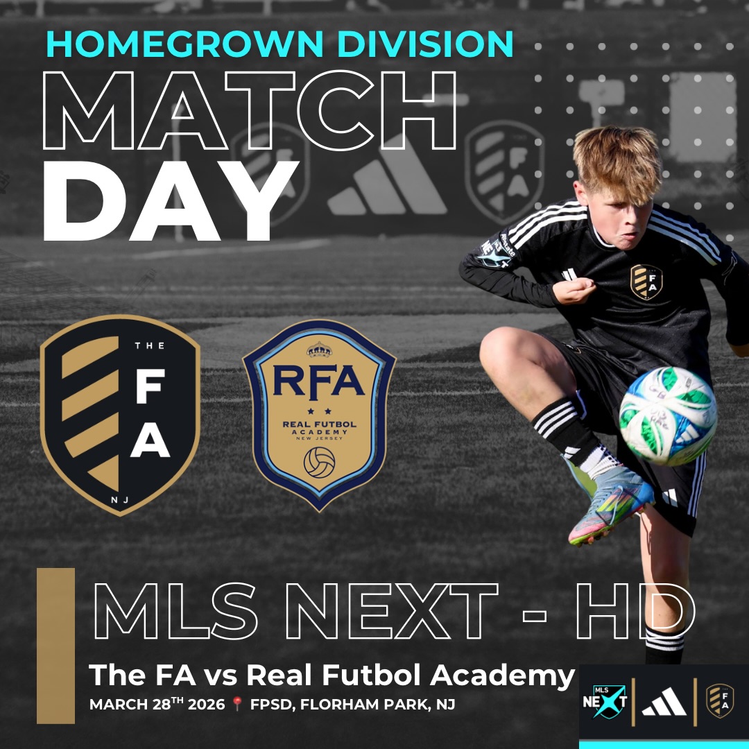Game day!
Good luck to our MLSNEXT HG teams today.
#TheFAWay #mlsnext #homegrowndivision