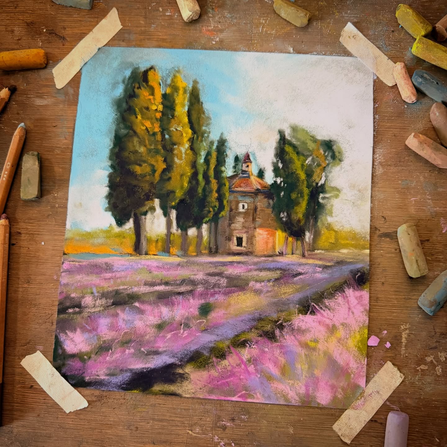 💜 #softpastels #italia
@pastelsocietysc
@sennelier1887
#art #softpastelart #lowcountryartist