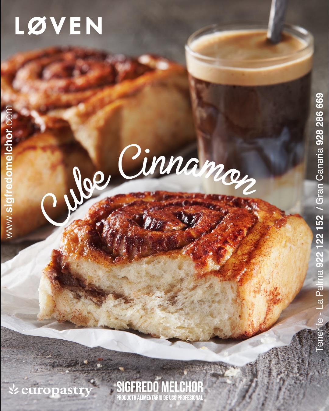✨ Novedad 2026 ✨
Prepárate para descubrir el placer en cada bocado… 🤎
Llega muy pronto nuestro Cube Cinnamon, una propuesta irresistible que combina la suavidad de una masa tierna con el intenso sabor a canela, acabado con un delicado toque dulce que lo hace único.
Pensado para sorprender en cada vitrina y conquistar desde el primer aroma. 🔥
Aún no está a la venta… pero créenos, la espera merecerá la pena. 👀 @europastry1987
📅 Próximamente en el catálogo 2026 de Europastry
#Novedad2026 #Europastry #SigfredoMelchor #CinnamonLovers #BakeryInspiration ComingSoon
