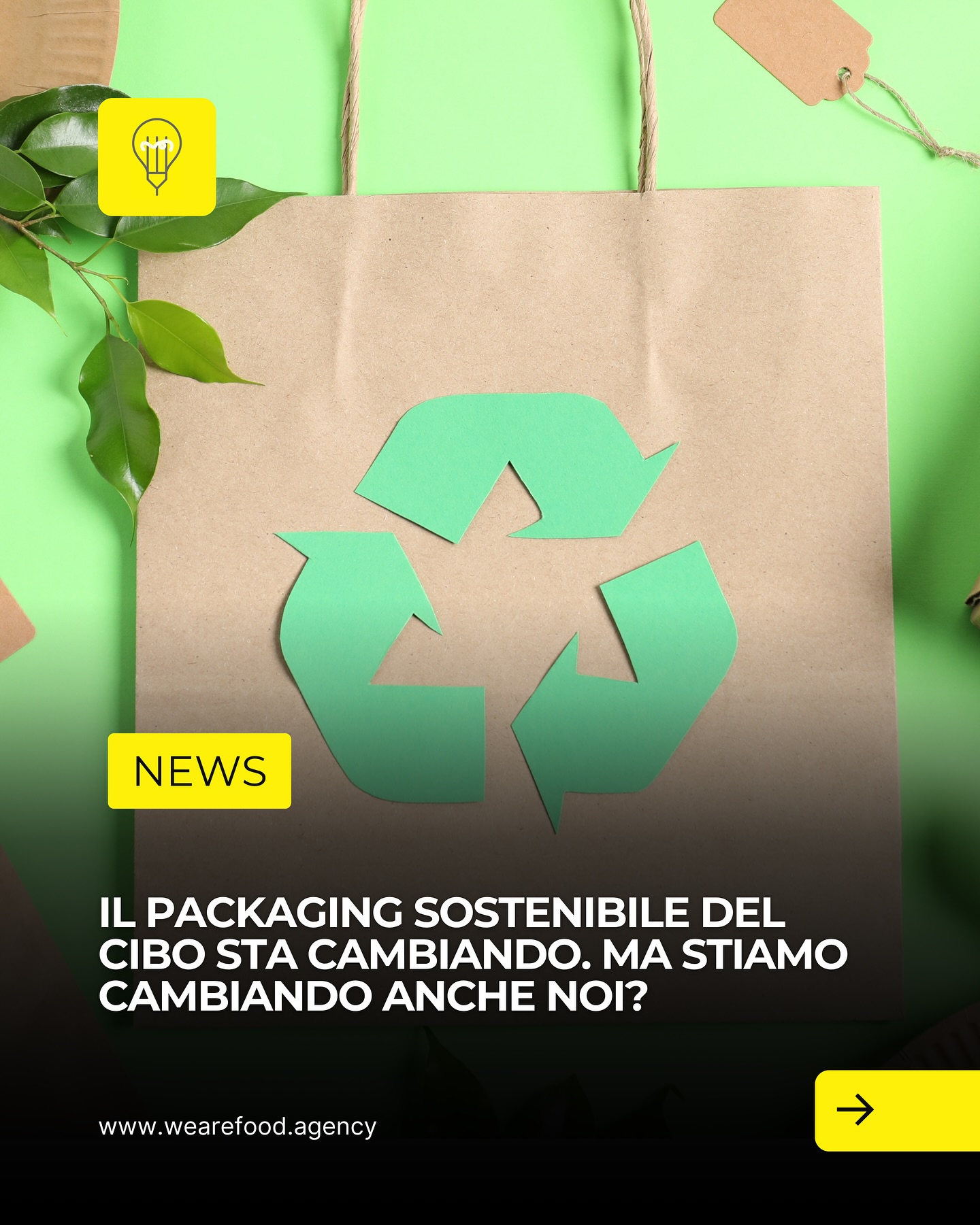 📰 BLOG: THE LATEST NEWS
✍🏻 Il packaging sostenibile del cibo sta cambiando. Ma stiamo cambiando anche noi?
Il packaging sostenibile sta cambiando davvero il modo in cui consumiamo?
Negli ultimi anni, materiali riciclabili, compostabili e soluzioni a basso impatto stanno diventando sempre più diffusi.
Le aziende investono in innovazione, comunicazione e design per raccontare una nuova idea di responsabilità.
Ma il cambiamento non si misura solo nei materiali: riguarda le scelte quotidiane di chi acquista.
Siamo disposti a modificare abitudini, tempi e comodità per essere davvero sostenibili?
Oppure il packaging resta solo un segnale, rassicurante ma superficiale?
Il vero passaggio è culturale, prima ancora che produttivo.
Leggi l’articolo completo sul nostro sito web.
www.wearefood.agency
#WeAreFood #WeAreFoodAgency #Marketing #Communication #PR