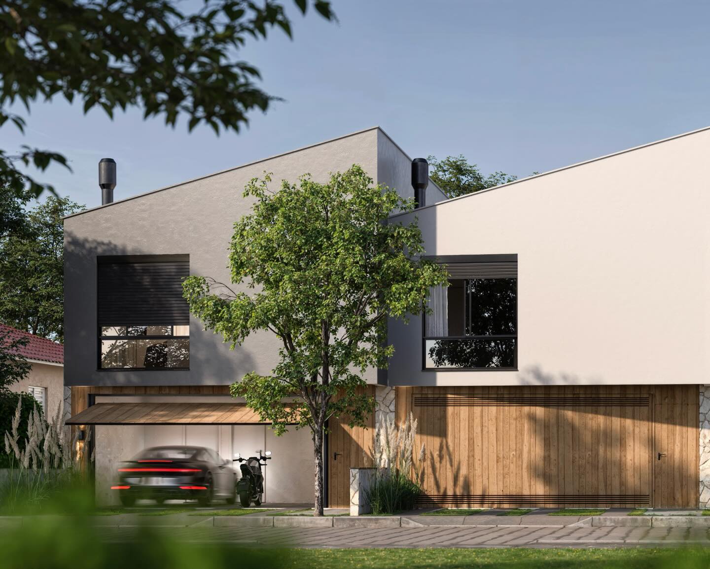 NORDHAUS
.🏠🏠🏠🏠.
.fachada frontal.
Bairro Lindóia | POA
.
.
Perfil: @vivanordhaus
.
.
#iberoarq #somosibero #arquitetura #projetodearquitetura #casasgeminadas