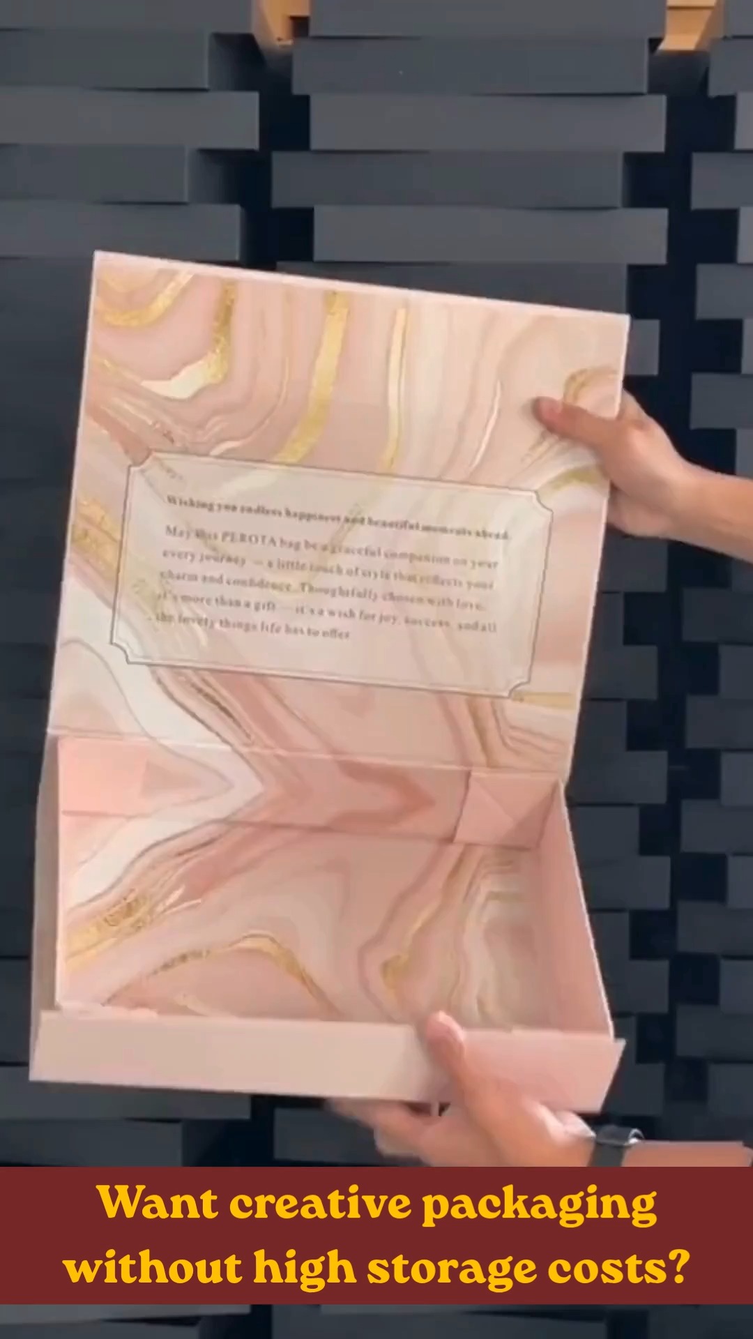 Creative packaging doesn’t always need more space or a bigger budget.
This foldable box ships flat to help save storage and shipping space, while still offering a clean and premium final look.
#custompackaging #foldablebox #packagingdesign #packagingmanufacturer #giftboxpackaging #rigidbox #luxurypackaging #brandedpackaging #paperpackaging #packagingbox #paperbox #custombox #giftbox #giftboxes #chatingpackaging