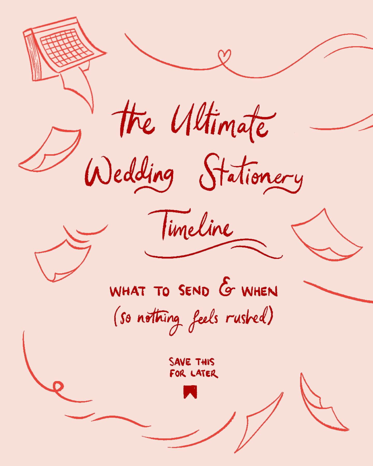 Hello brides & grooms! I prepared a very useful guide for 2026 wedding couples, who are overwhelmed by the amount of planning when it comes to wedding stationery... I know it's A LOT ๐
Please feel free to save it or share it with your loved ones who are getting married soon โค๏ธ
Important note: Each culture, country and family is different when it comes to wedding planning. This guide gives a general information to help you navigate the process, but don't take it as a super strict rule ๐
#weddingplanning #weddingstationerydesign #weddinginvitations #luxurywedding #fineartweddings