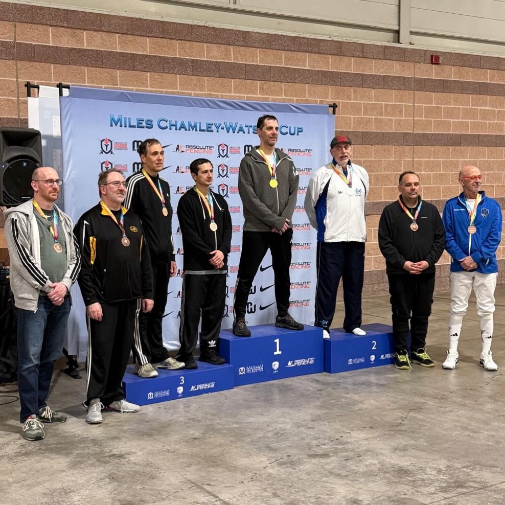 Miles Chamley-Watson Cup ⚔️
RYC / RJCC / ROC
Veteran Combined Men’s epee
Noah🥇
Awesome job. Congratulations! 👏🔥