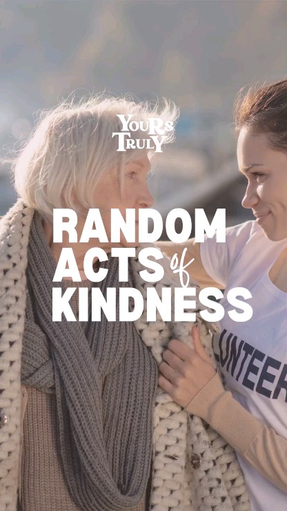 Random acts of kindness can be easy and improve not only someone else’s day, it can also have a positive impact on your own! 💛
Kindness has a knock-on effect, so make sure to spread the word!
What is one simple act of kindness you could do today??
Try lending your ear, sharing your appreciation or joy, and choose today to become a community volunteer!
Let us know what your favourite random act of kindness is in the comments section below, or share this post with someone as a gentle reminder that you care about them. ✨️
#YoursTrulyCommunity #Kindness #MentalHealth #Community #RandomActsOfKindness