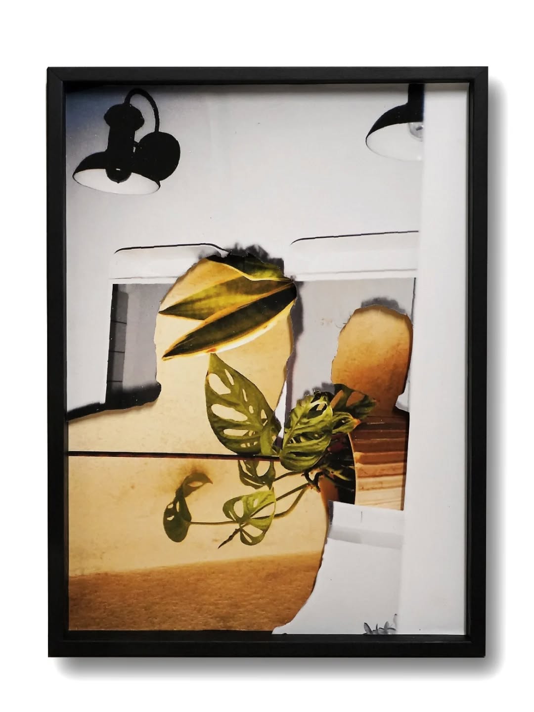 Forever Home
70 x 50 cm
Fading Memories Series
Multilayered Photography collage
Taken with Nikon AF200, printed on Hahnemühle Photo Rag, black wooden frame
2026
This one is about some things/places/scenes/people that will always feel like home.
My photo collages illustrate how our memories fade and merge with older or forgotten ones. Over time, these memories blur together, get mixed, become abstract. The burnt spots symbolize memory loss, erased by time or diseases.
#photography #collage #analog #art #luxembourg