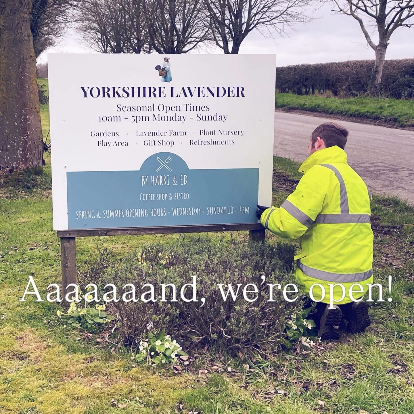 It’s OPENING DAY!!! We are officially open from 10am today. Pop on down for a cuppa or brunch or pint or small plate and more!
Eeeeekkk!!!