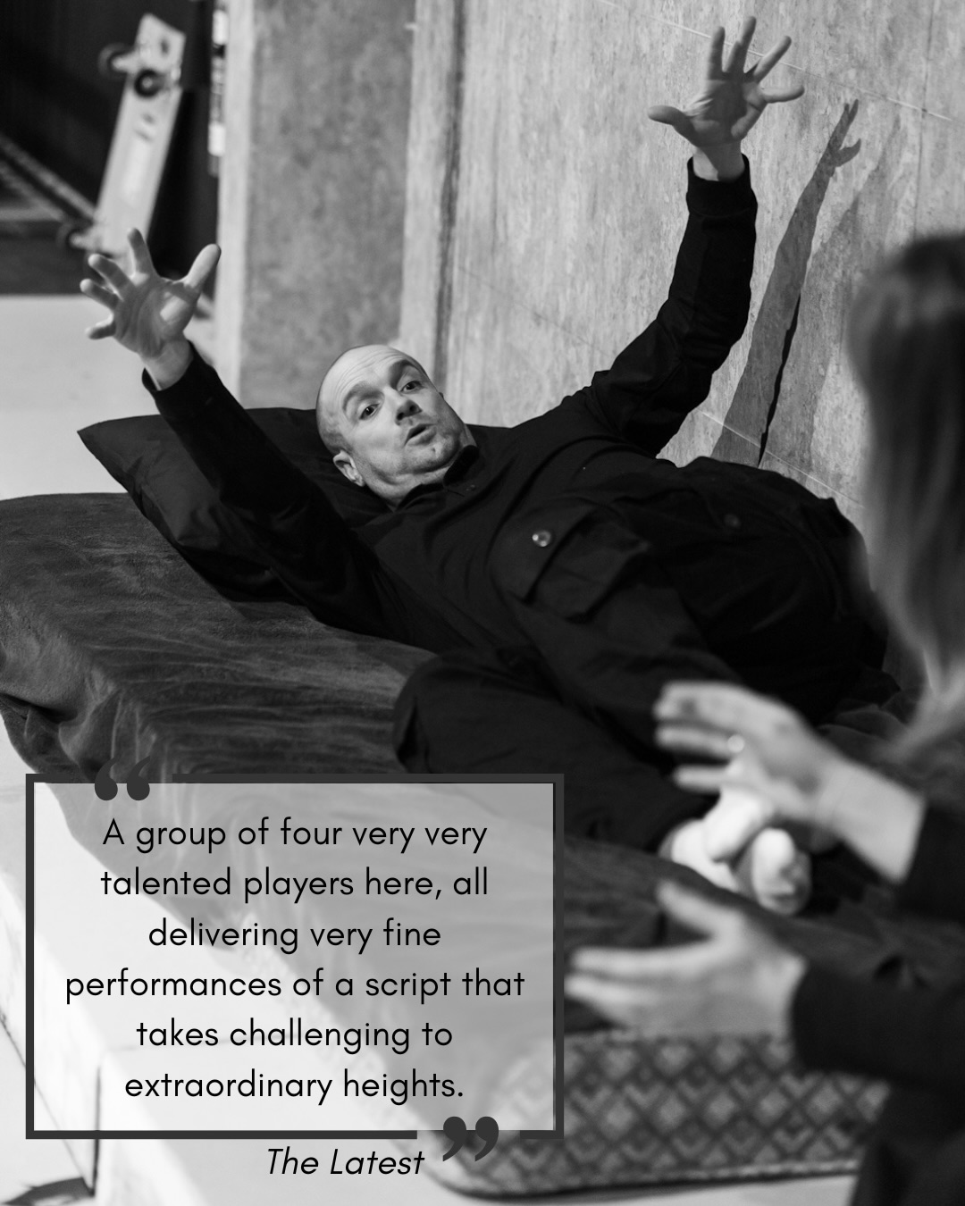 It’s WORLD THEATRE DAY and what a perfect time to grab the final tickets available for The Pillowman. Just a handful left for closing night tomorrow!
Come along for an extraordinary evening of storytelling.
#thepillowman #bhoscommunityartshub @loucraig11