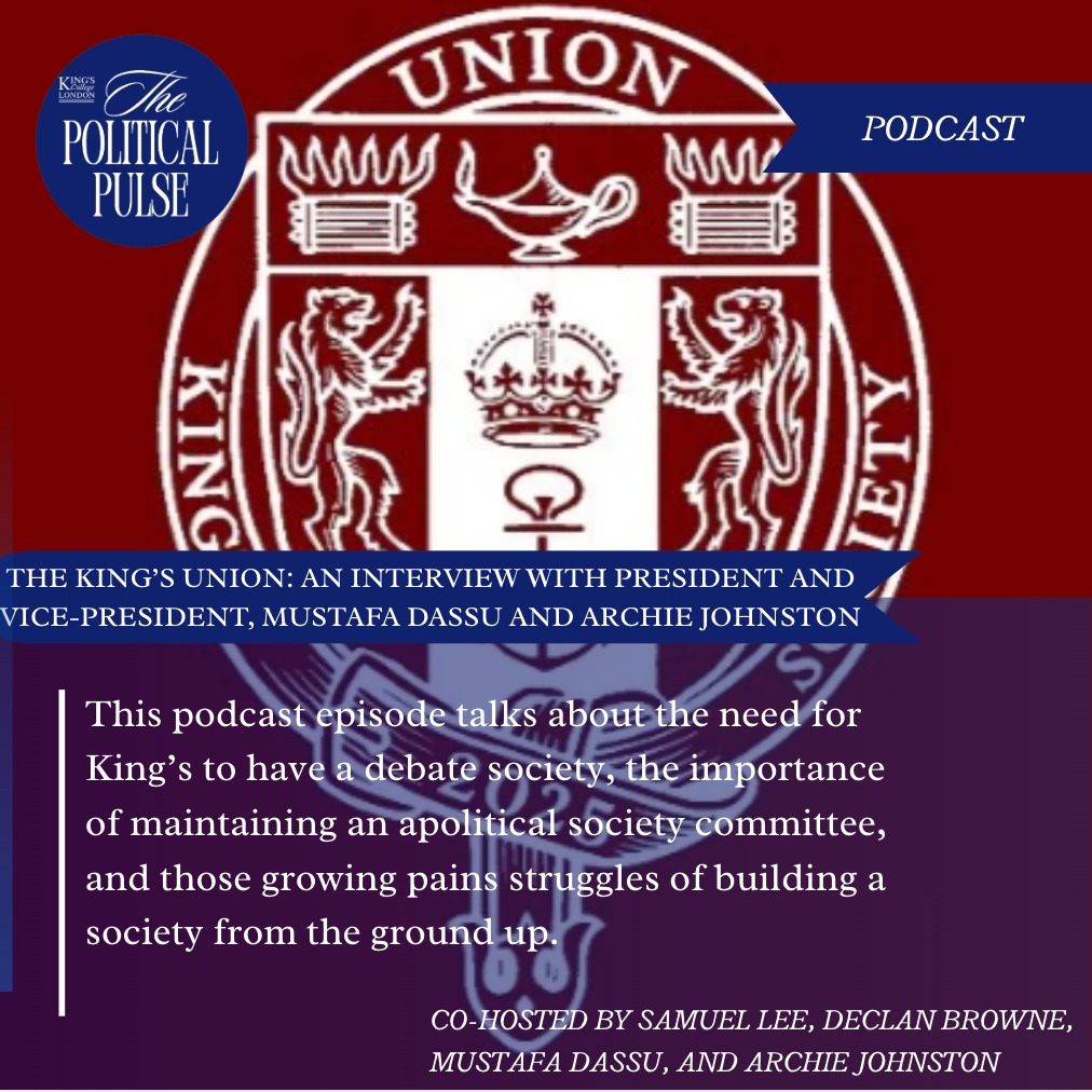 Listen to our latest podcast where we interview the President and Vice-President of the King's Union Society, KCL's debating union! 🗯️
#debate #union #kcl #media #student