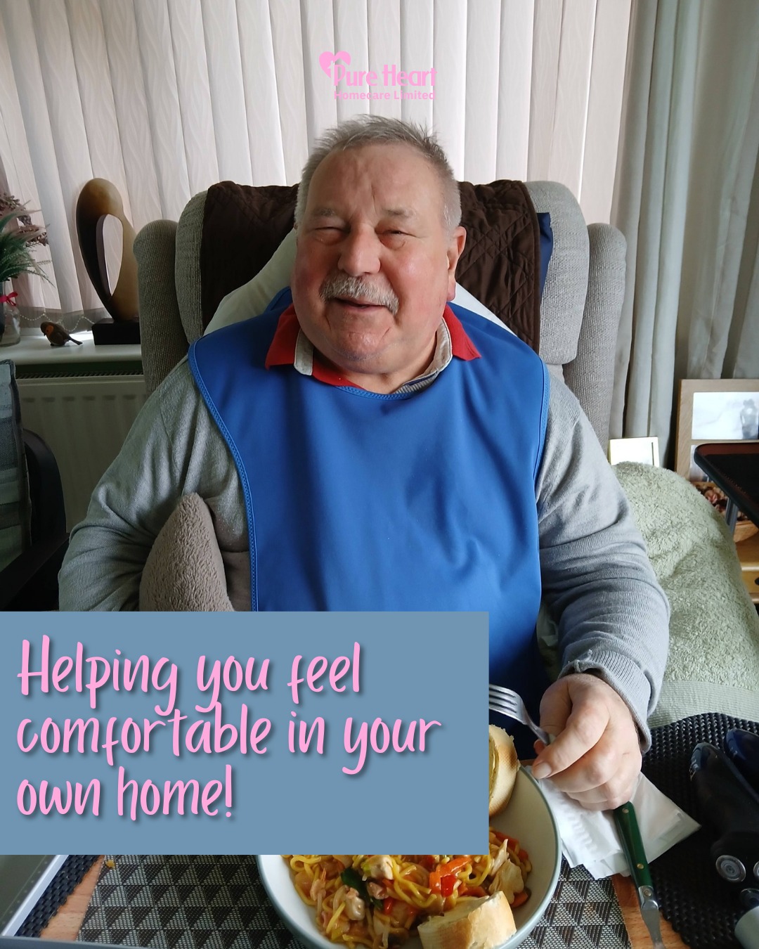 From companionship care to rehabilitation care we are here to support and empower all of our service users with custom care plans and top quality care ✨
If your loved one is in need of extra help and support at home visit our website!
purehearthomecare.co.uk 💗
#PureHeartHomecare #Homecare #Support #Companionship