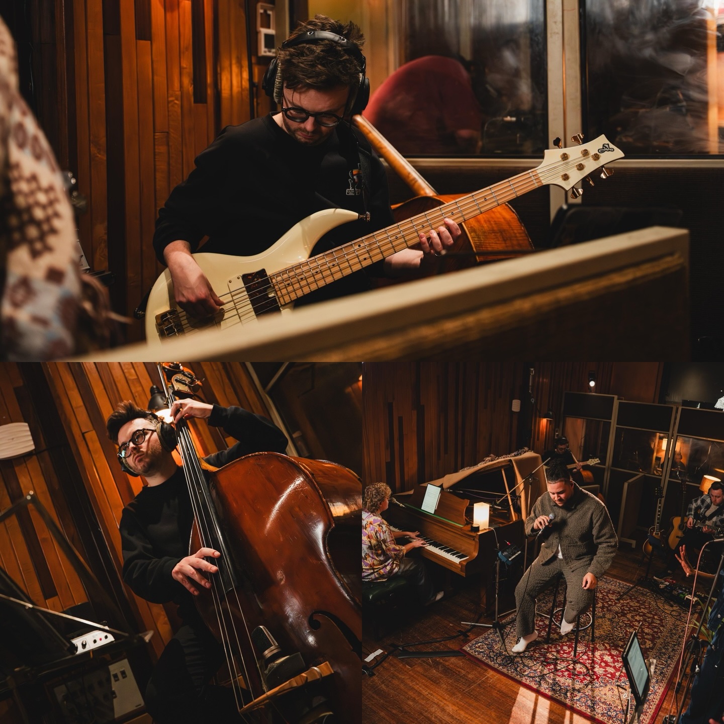 One month until the release of @billylukenevers live album. Some great tunes and beautiful arrangements.
Loved spending a couple of days on this at @konkstudios with the incomparable @samtayloryoung @nickfitchguitarist @jshawmusic
๐ท = maxcheshire_
๐ = @guinessofficial
#Studio #LiveAlbum #FBass @fbassinc @mikelullcustomguitars