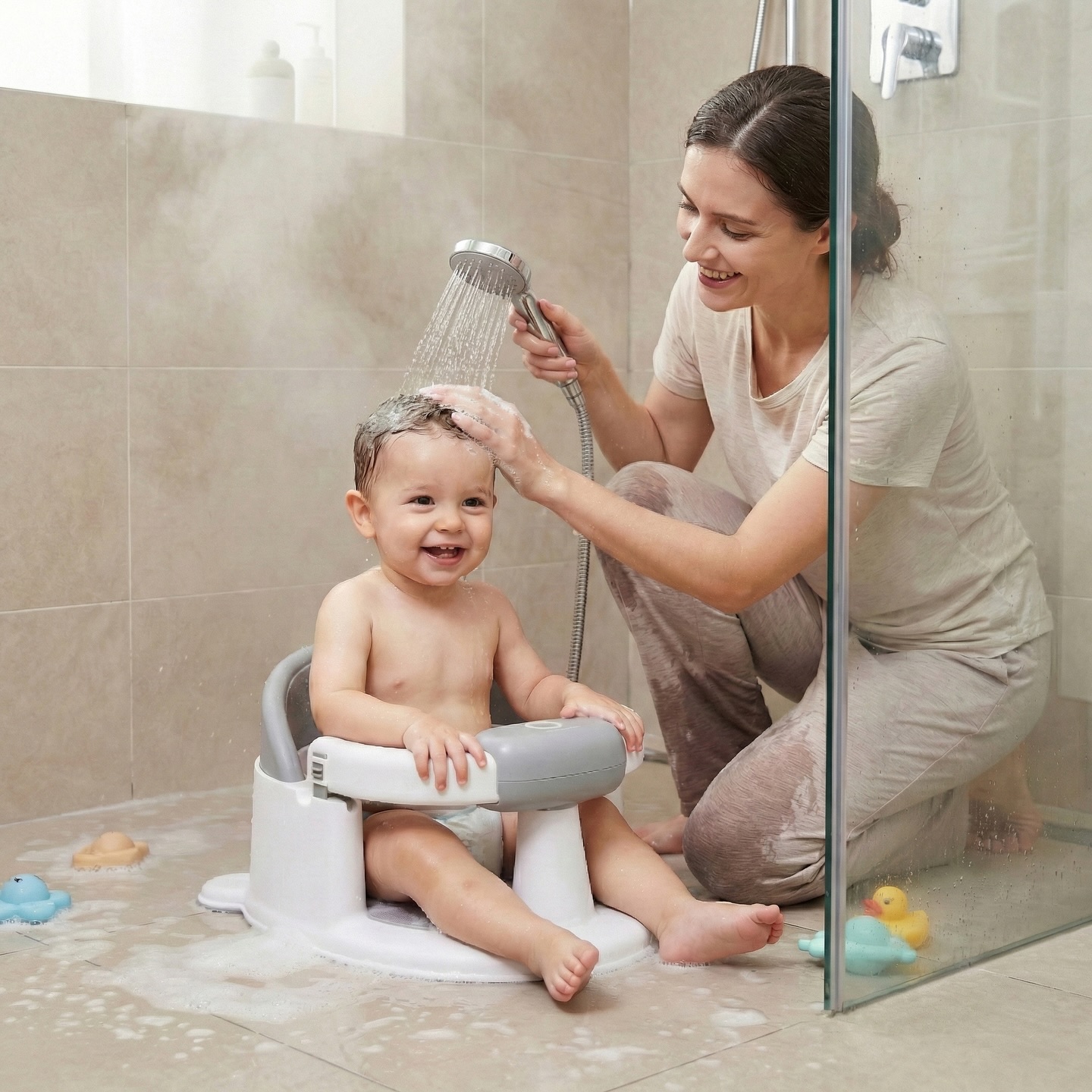 🛁✨ Hacer del baño un momento seguro… y mucho más tranquilo 💛
Sabemos que la hora del baño puede ser divertida, pero también un poco estresante cuando los peques no paran quietos. Con este asiento de baño, tu bebé estará más sujeto, cómodo y seguro, para que tú puedas disfrutar del momento sin preocupaciones.
✔️ Mayor estabilidad
✔️ Más seguridad para tu peque
✔️ Más tranquilidad para ti
Porque no se trata solo de bañar… se trata de disfrutar juntos 🫶
💬 ¿Te gustaría un baño sin sustos? Este puede ser tu mejor aliado.
🛁✨ Make bath time safer… and so much easier 💛
We know bath time can be fun, but also a bit stressful when little ones won’t stay still. With this baby bath seat, your child stays supported, comfortable, and secure—so you can relax and enjoy the moment.
✔️ Better stability
✔️ More safety for your baby
✔️ More peace of mind for you
Because it’s not just about bathing… it’s about enjoying it together 🫶
💬 Looking for a stress-free bath time? This might be your perfect solution.
#maternidad #mama #bebe #reciennacido #vidademama