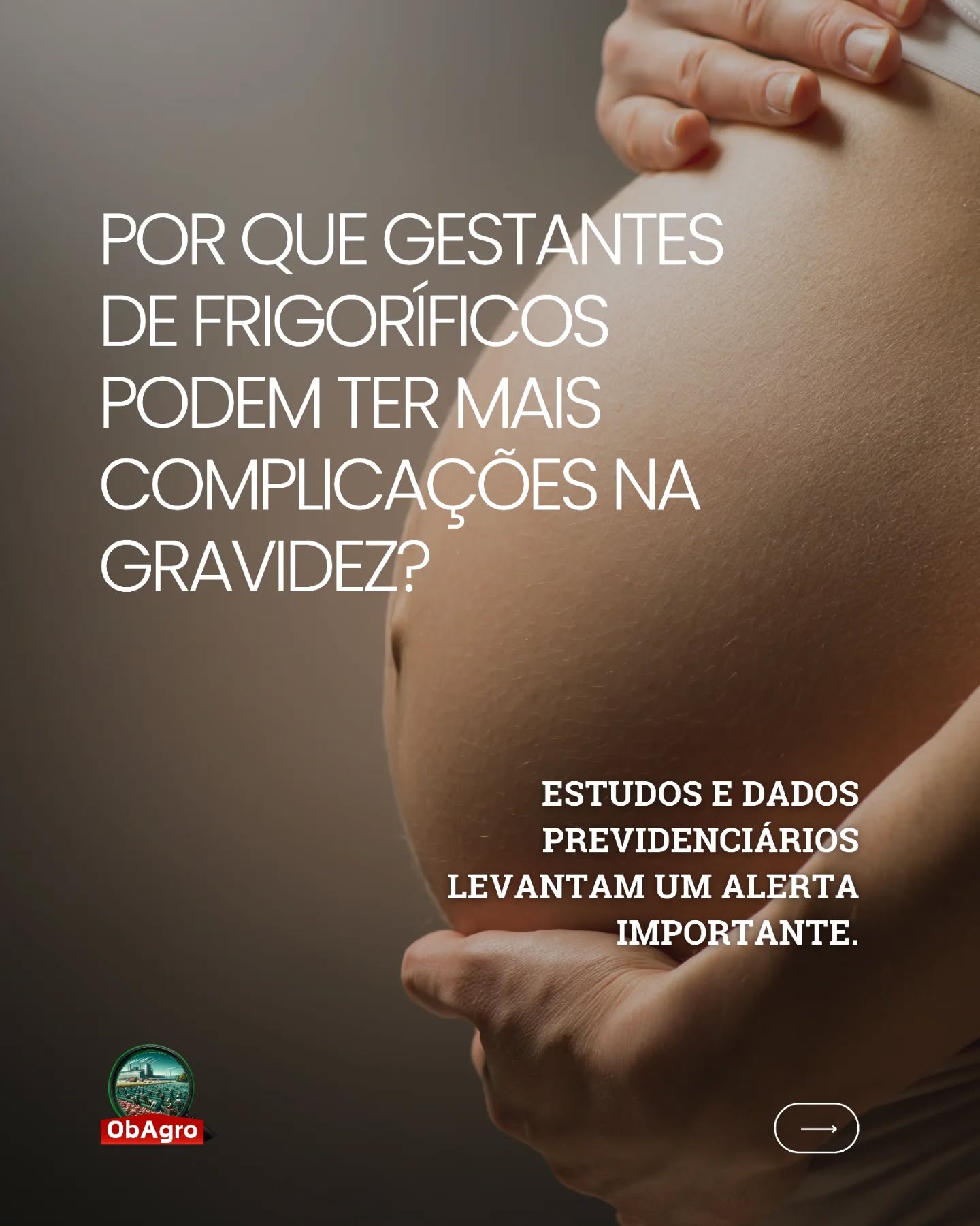 O trabalho em frigoríficos pode representar desafios específicos para mulheres grávidas.
Análises com dados previdenciários do INSS indicam que gestantes que trabalham nesse setor podem apresentar risco significativamente maior de complicações na gravidez quando comparadas com trabalhadoras de outros segmentos econômicos.
Entre os problemas observados estão hemorragias no início da gestação, abortos espontâneos, parto prematuro e outros transtornos maternos que podem levar ao afastamento do trabalho.
Estudos e reportagens baseadas em dados previdenciários e análises de especialistas apontam que o risco de complicações na gravidez pode ser até 2,2 vezes maior entre trabalhadoras de frigoríficos. Pesquisadores destacam que o ambiente de trabalho reúne diversos fatores de risco, como temperaturas muito baixas, ritmo intenso de produção, longos períodos em pé, movimentos repetitivos e exposição a agentes biológicos presentes na carne, além de ruído e estresse físico constante.
Esses elementos reforçam a necessidade de ampliar a produção de conhecimento e de desenvolver estratégias específicas de proteção à saúde das trabalhadoras grávidas nesse setor. É nesse contexto que surge o Projeto GFrigo, coordenado pelo ObAgro.
A iniciativa busca oferecer apoio às gestantes que trabalham em frigoríficos e suporte técnico aos profissionais de saúde que acompanham essas trabalhadoras, além de reunir pesquisadores de diferentes instituições para investigar melhor as causas desses problemas e propor protocolos de proteção que possam ser aplicados na prática.
Cuidar da saúde das gestantes no trabalho é também cuidar da próxima geração.
📚 Fontes: The Guardian; Reporter Brasil; Business & Human Rights Resource Centre; Instituto Walter Leser / ObAgro.
#SaúdeDoTrabalhador
#Frigoríficos #SaúdeDaMulher #GestantesNoTrabalho #SaúdeColetiva VigilânciaEmSaúde TrabalhoESaúde GFrigo Obagro