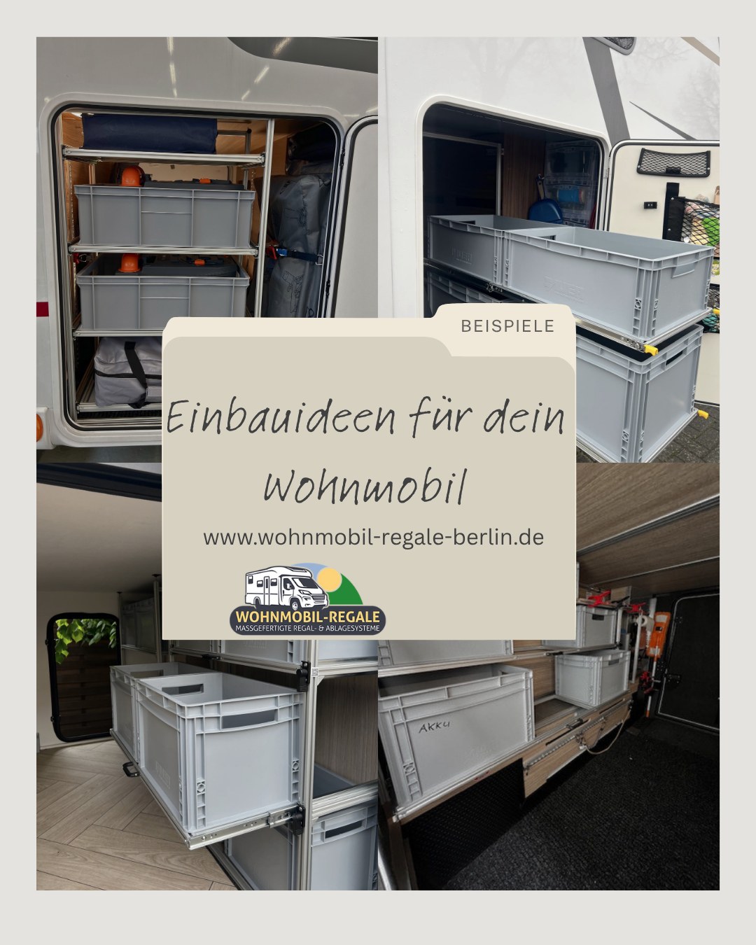 Einbauideen für dein Wohnmobil
Wir zeigen euch heute ein paar durchdachte Ausbauideen für Wohnmobile und Kastenwagen. Von cleveren Stauraumlösungen bis hin zu praktischen Details für unterwegs.
Unser Fokus: funktional, platzsparend und trotzdem richtig gut durchdacht
👉 Noch mehr Einbaubeispiele findet ihr auf unserer Webseite: www.wohnmobil-regale-berlin.com
Welche Idee würdet ihr bei euch umsetzen? Schreibt’s uns in die Kommentare 👇
#wohnmobil #camperausbau#regalsysteme