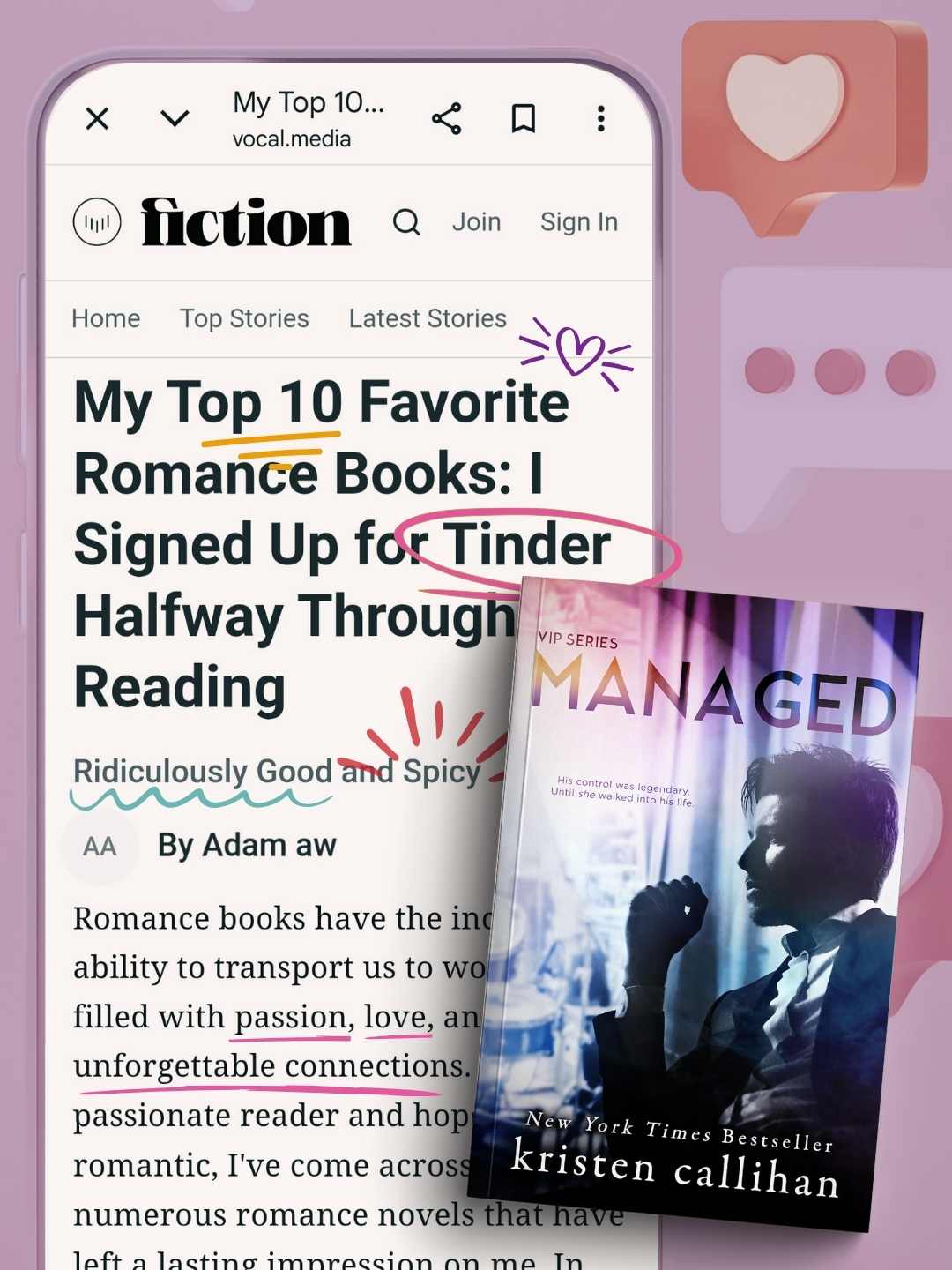 If you've ever needed a book boyfriend to inspire you to get back out there - these men would do it. 🤭 Thank you @vocal_creators for the feature.