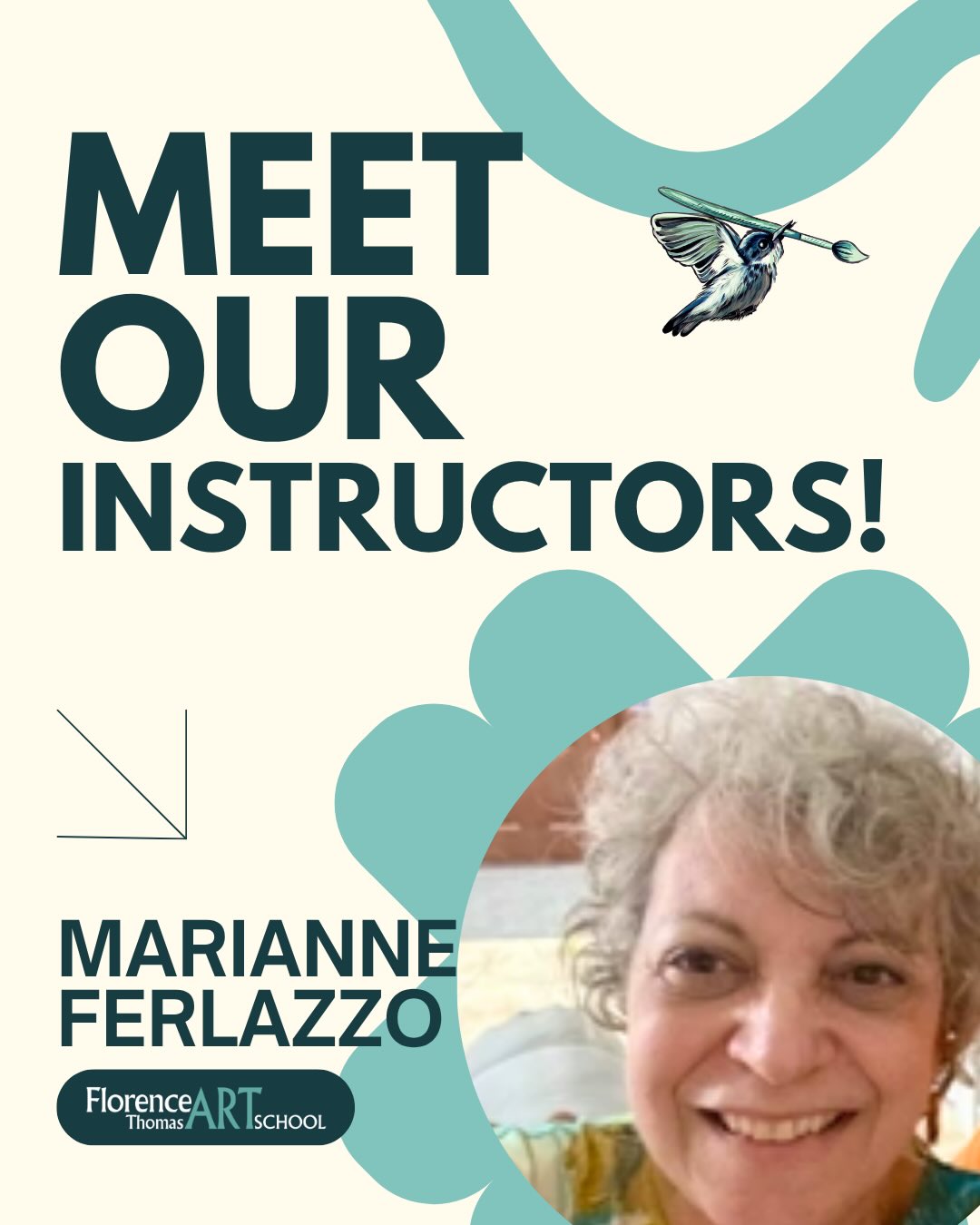 ✨Instructor Spotlight: Marianne Ferlazzo
🪡Welcome Marianne Ferlazzo, your go-to-girl for learning how to sew! Marianne Ferlazzo’s love of sewing began at a young age, nurtured in a home where fabric, thread, and creativity were part of everyday life. Her mother, an accomplished sewist who not only crafted garments but also taught sewing classes at a local community center, became Marianne’s first mentor. Marianne has had a lifelong passion for sewing, and is skilled in the crafting of home decor, e.g. pillows, curtains, and quilts.
About her workshops:
🧵Sewing 101: Two-Day Beginner Workshop
🪡Curious about sewing but not sure where to begin? This workshop is a hands-on, two-day introductory class designed for absolute beginners or those looking to refresh their basic skills in a supportive, small-group setting.
🧵Day 1 focuses on building a strong foundation. Students will learn sewing safety, become familiar with sewing machine parts, and practice essential skills needed to get started. Instruction will cover power supply and on/off controls, proper use of scissors, pins, and needles, threading the machine, and practicing basic stitches. Machine components discussed include the bobbin, spool pin, thread cutter, reverse stitch button, stitch length dial, pattern selector dial, presser foot and presser foot lift, needle clamp screw, and hand wheel. By the end of Day 1, students will begin their sewing project.
🧵Day 2 is dedicated to completing a finished piece. Students will choose between two beginner-friendly projects: a drawstring bag or a fabric basket, applying the skills learned on Day 1 while gaining confidence and independence at the machine.
✨ A great opportunity to learn practical sewing skills in a fun, supportive, hands-on setting! To register, visit florenceartschool.org/workshops
*Note - the Sewing 101 class in April is already full. You are welcome to join the waitlist or sign up for her sewing class in May!
#sewing #sewingclasses #florencethomas