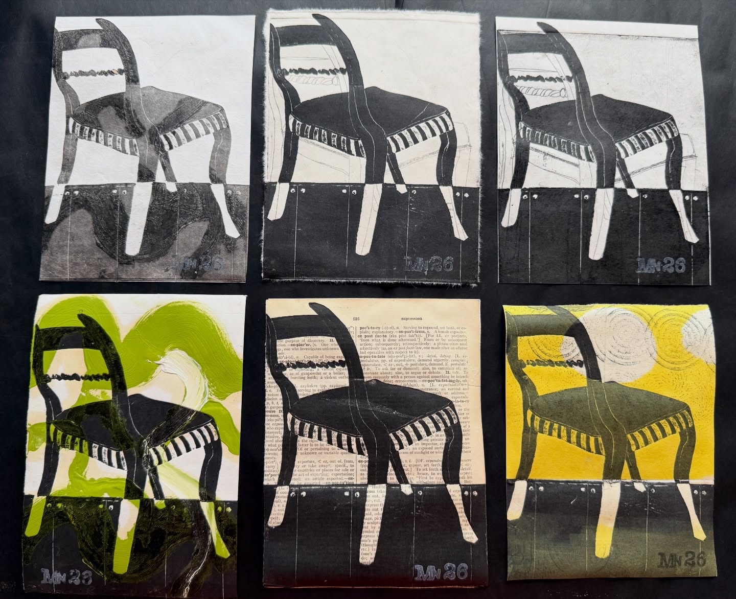 Columbia Road
The first 6 of a variable open edition print. Tetrapak, some chine colle and some not. Almost 30 years ago I used to go to Columbia Road and have printmaking lessons in a street behind it with @tomhammick1 . This chair was in his sitting room and I made a drawing of it. You may not remember it Tom but I do and I still have your painting ‘Park in Sofia’! #tetrapakprint #chinecollé #chair #learningathome #variableedition