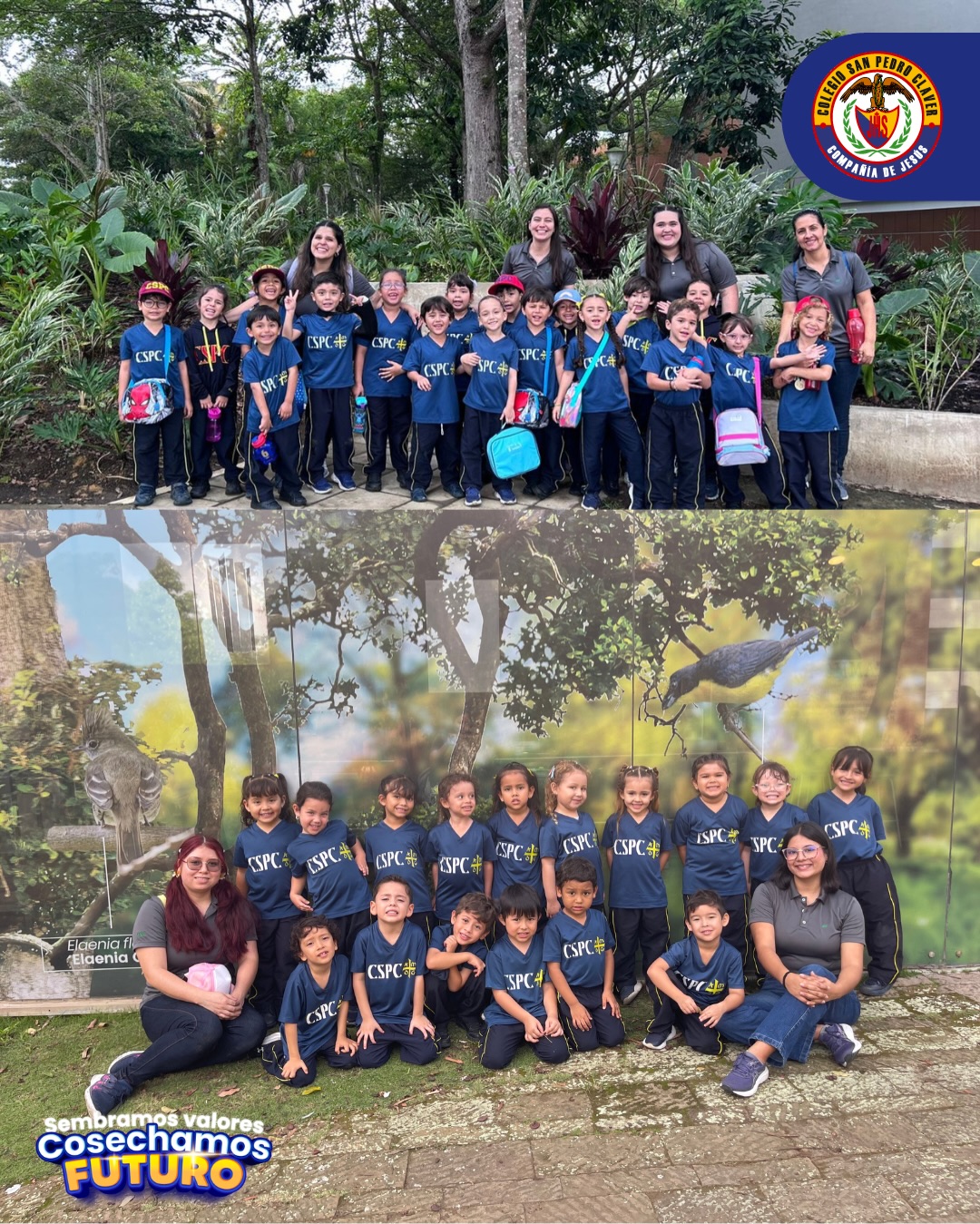 Descubrir, asombrarse y aprender desde la vida 🐾🌿
En el marco del Proyecto Ambiental Escolar (PRAE), nuestros claverianos de preescolar vivieron una significativa salida pedagógica al museo de la Universidad Industrial de Santander -UIS, donde despertaron su curiosidad y fortalecieron su vínculo con la naturaleza.
A través de la exploración de la diversidad animal, los niños ampliaron su comprensión del mundo natural, reconociendo la importancia de cada ser vivo en el equilibrio de los ecosistemas. Esta experiencia promovió el desarrollo de actitudes de respeto, sensibilidad y cuidado por el entorno, comprendiendo la naturaleza como nuestra casa común.
Desde la vivencia y el asombro, continuamos formando ciudadanos conscientes, comprometidos con la protección de la vida y la conservación de la biodiversidad. 🌎✨