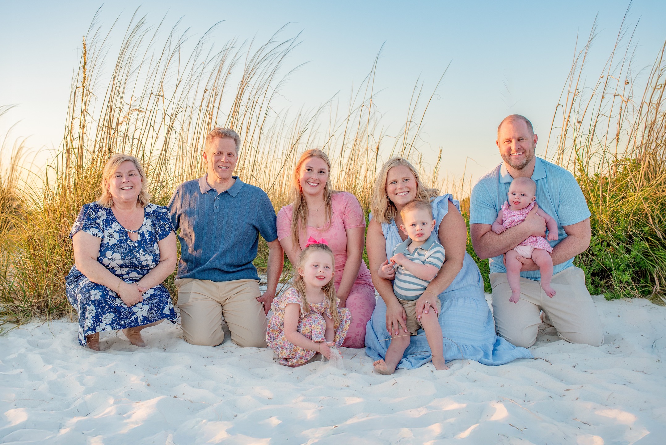 Family Moments at the Beach 🩵
