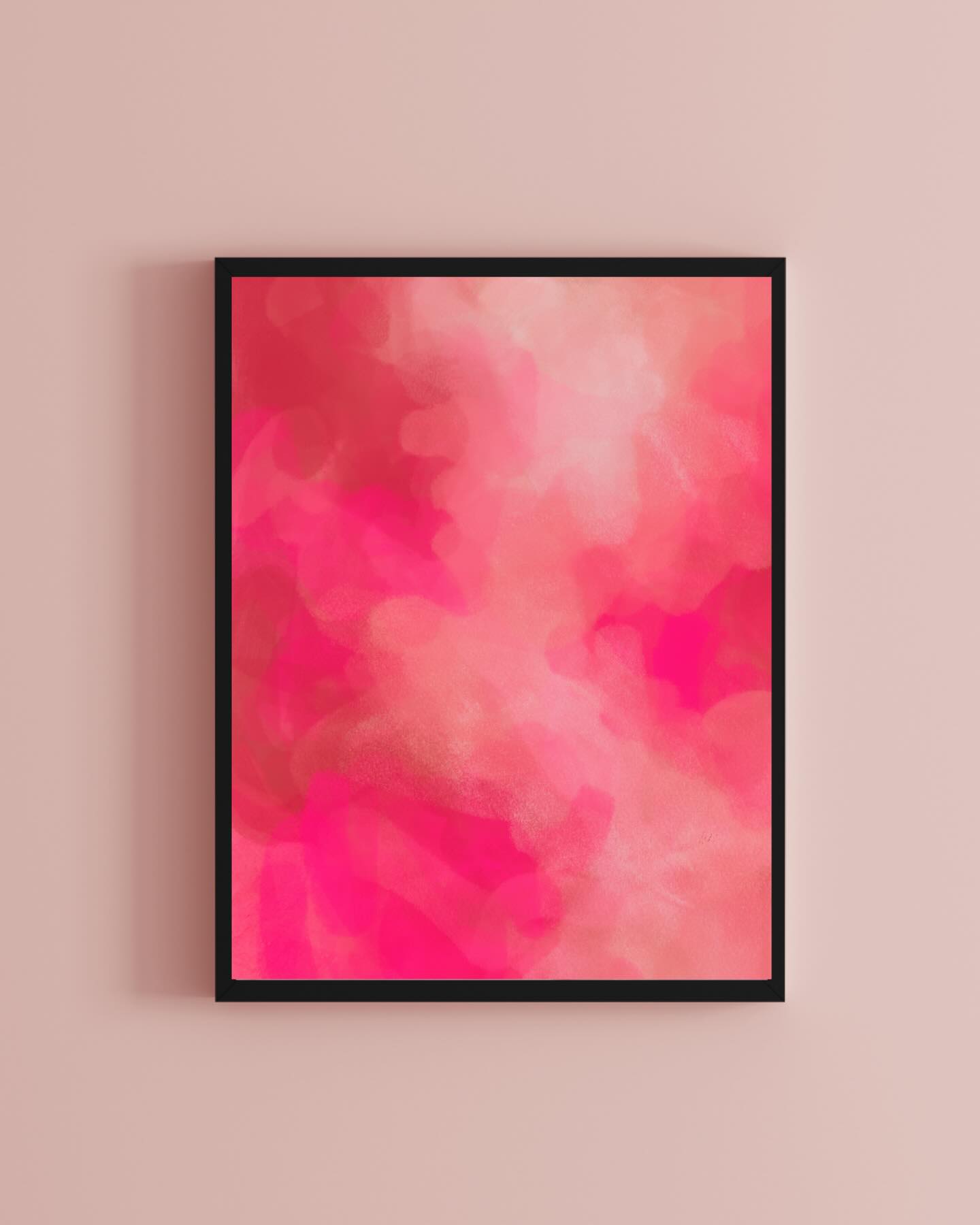 Birds are chirping, the sun is shining and green plants and early flowers are starting to push up through the earth. We’ve even had a few big rainstorms! I’m celebrating start-of-spring energy with Vera, Udele, Wella and Teagan, abstract paintings available as art prints in my Etsy shop.