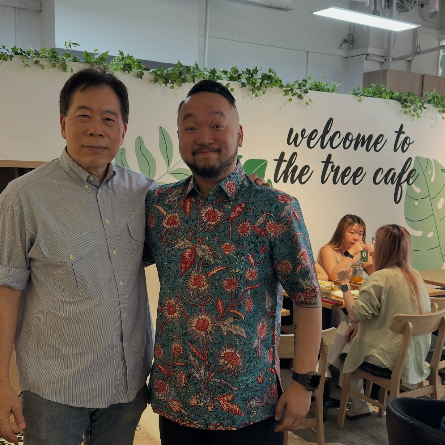 Derrick runs The Tree Cafe alongside his family, but to us, it’s always been more than a business. I’ll never forget the hospitality and encouragement he and his wife, Christina, showed us back in secondary school, even when we were taking up space practicing Scrabble for hours. Truly grateful for the lifelong support. Till today, we are still collaborating with each other on various events and projects!