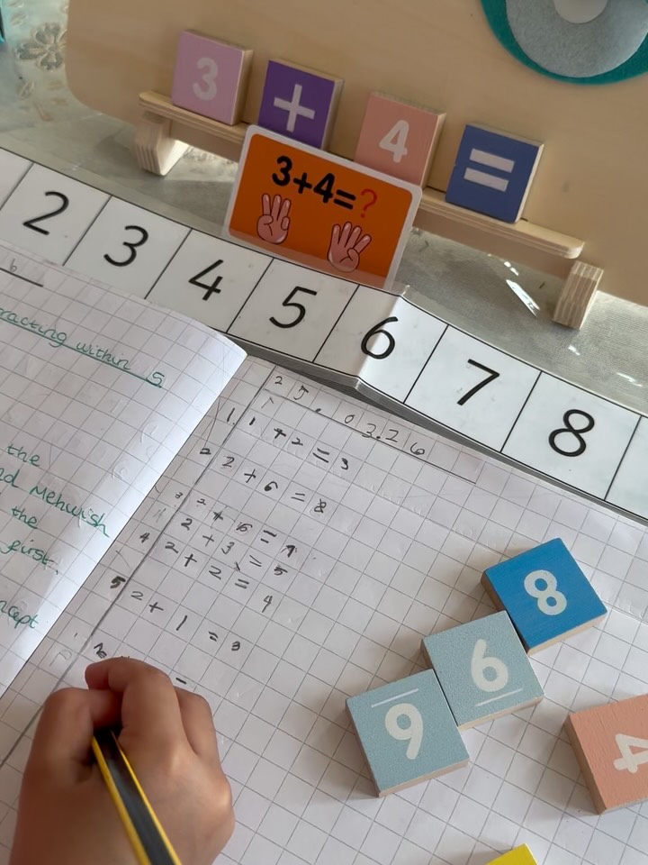 Building strong foundations, one number at a time ✨
Our FS2 learner exploring addition using hands-on resources, finger counting, and number lines to make learning meaningful and fun!
Today’s focus: combining numbers with confidence and understanding - not just memorising, but truly seeing how numbers work together
At Angel Tutors, we believe early maths should be interactive, visual, and full of discovery
#AngelTutors #EarlyYears #FS2 #LearningThroughPlay #MathsSkills