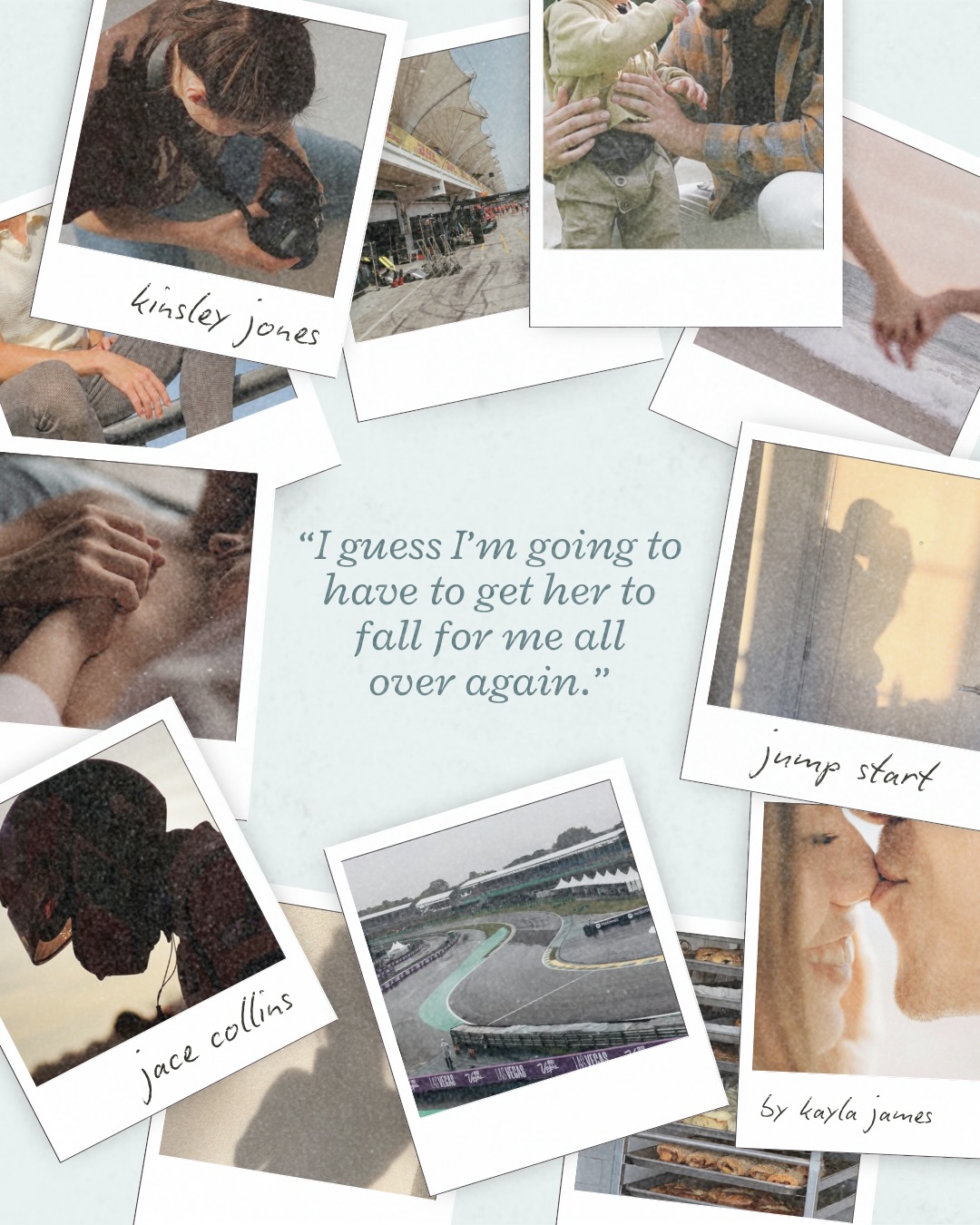 The only man to successfully make it out of the friend zone, not once, but TWICE.
Read Jump Start, a second chance sports romance, ๐ง๐ข๐๐๐ฌ on KU, paperback, and audio.
๐ฉต formula 1
๐ golden retriever mmc
๐ฉต second chance
๐ single parents
๐ฉต swoony and spicy
#sportsromance #kindleunlimitedromance #secondchanceromance #bookrecommendations #spicyromancebooks
โ
author kayla james, jump start kayla james, sports romance books, book aesthetic, formula 1, steamy romance, romance reader, book recs, book boyfriends, single dad romance, the grid series