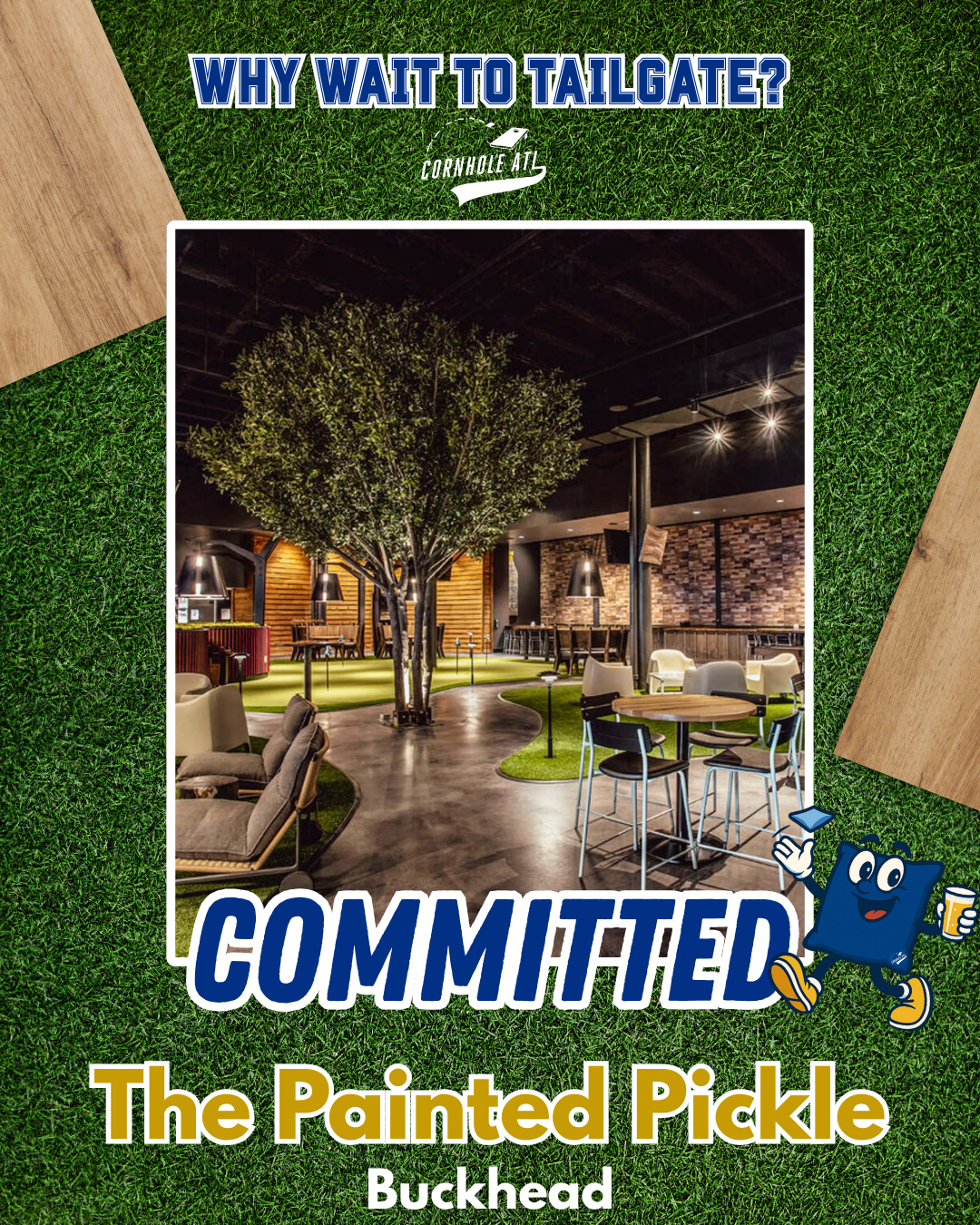 These venues are committed to CornholeATL for the summer season! ๐ฅโ
โ
Summer registration opens 4/6!โ