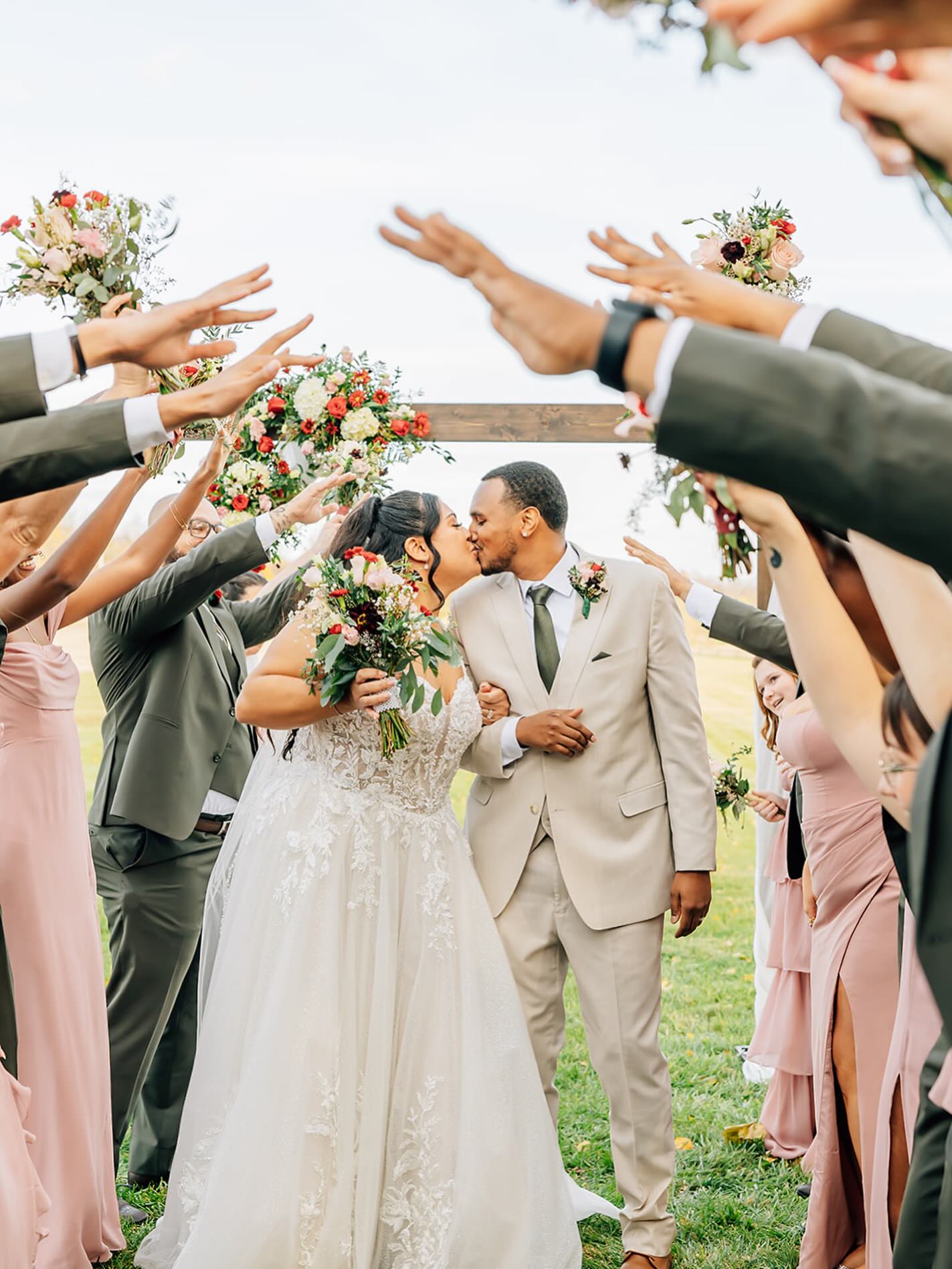Just married energy 💫🤍
Surrounded by their people, stepping into forever.
Coordination - @dmvweddingsandevents
Venue - @springvalefarmwv
Photography - @melkayphotography
Videography - @reflectionsmediava
DJ - @thedapperdjs
Catering - @missionbbq
Hair - @amygaylor_hair_