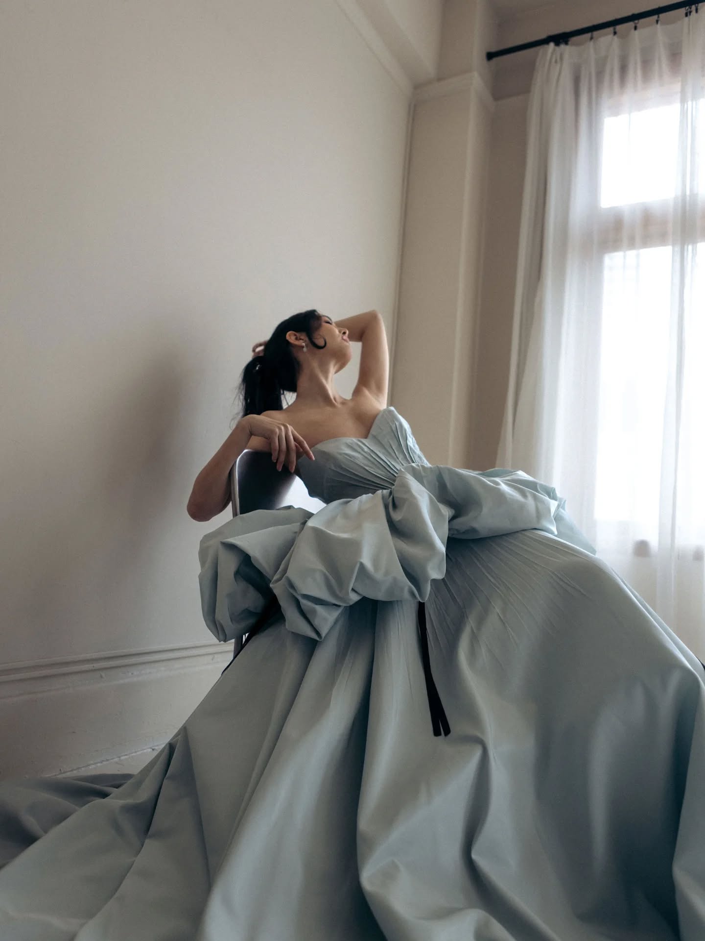 'A Silk Thread' collection. Where fluid silhouettes meet delicate textures, each piece is designed to move with you—effortless, refined, and quietly bold.
Discover the beauty in every thread. Book an appointment to try them on at our Vancouver atelier.
Photography: @oliviavandyke
Model: @brinalyon @keymodels & @liannerymer @strangeragency
Makeup and hair: @haileyparkmakeup
Jewelry: @vimeria & @oumaatelier collaboration
Studio: @la.arca.studio
#OUMA #Eveningwear #ModernElegance #DesignerDress #EffortlessStyle
