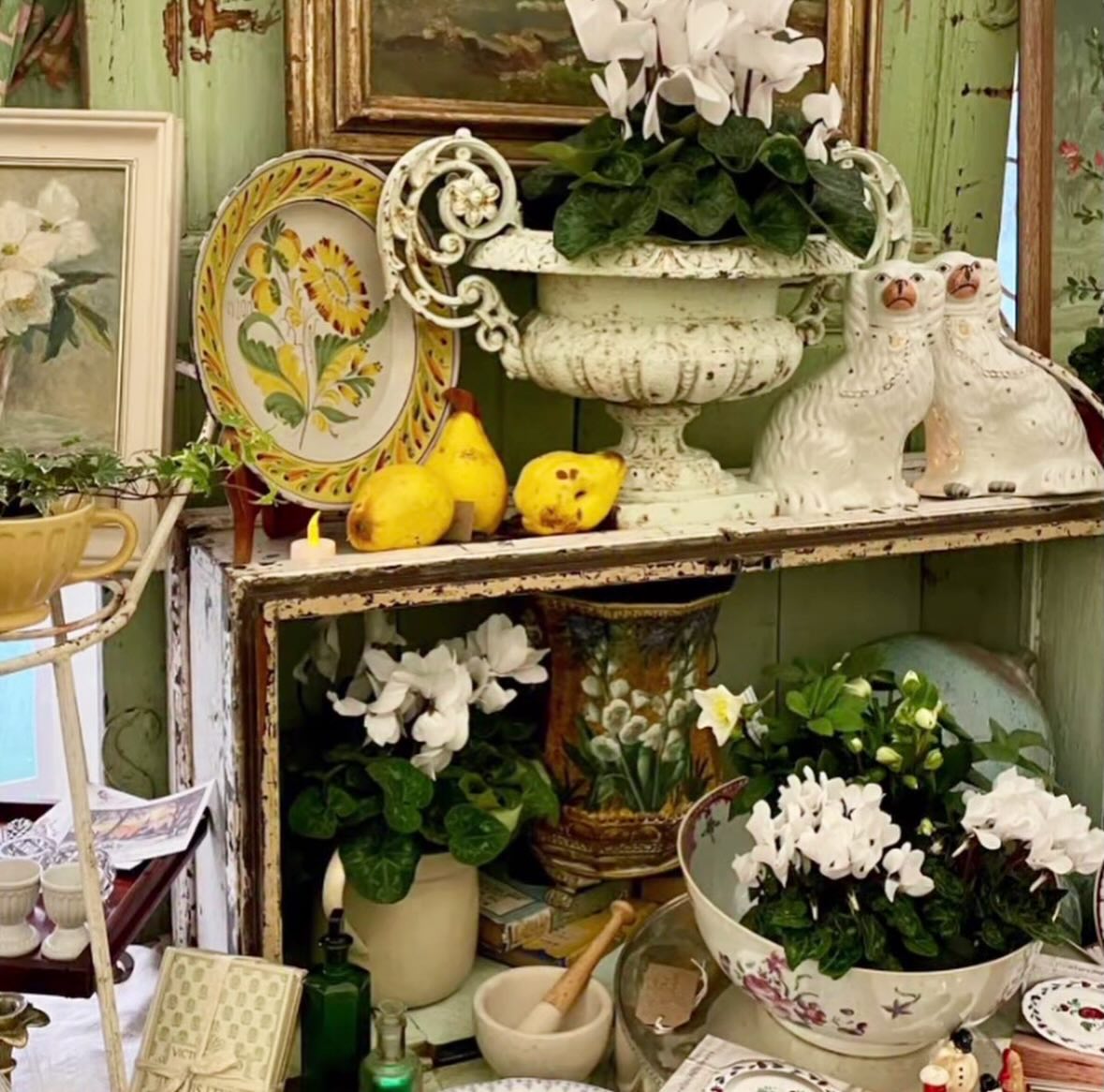 Introducing our Spring Brocante Exhibitors 🌿
@prelovedinlewes_
With an ever changing collection of beautiful decorative antiques, French Brocante, original art, rustic finds & ceramics, Amanda @prelovedinlewes_ will be bringing her latest pieces to the Spring Brocante 🌿
You’ll find Amanda in the Garden Marquee alongside other fabulous Vintage stalls & Artisan makers this spring 🌿
Sunday & B/H Monday 3 -4th May
10 - 3pm each day
The Spring Brocante
Larmer Tree
Nr Salisbury
SP5 5PY
Join us over the May Day weekend for another beautiful event in this stunning location 🌿
Artisan Makers | Textiles | French Brocante | Stationery | Art | Lifestyle & Wellbeing | Decorative Antiques | Vintage Treasures