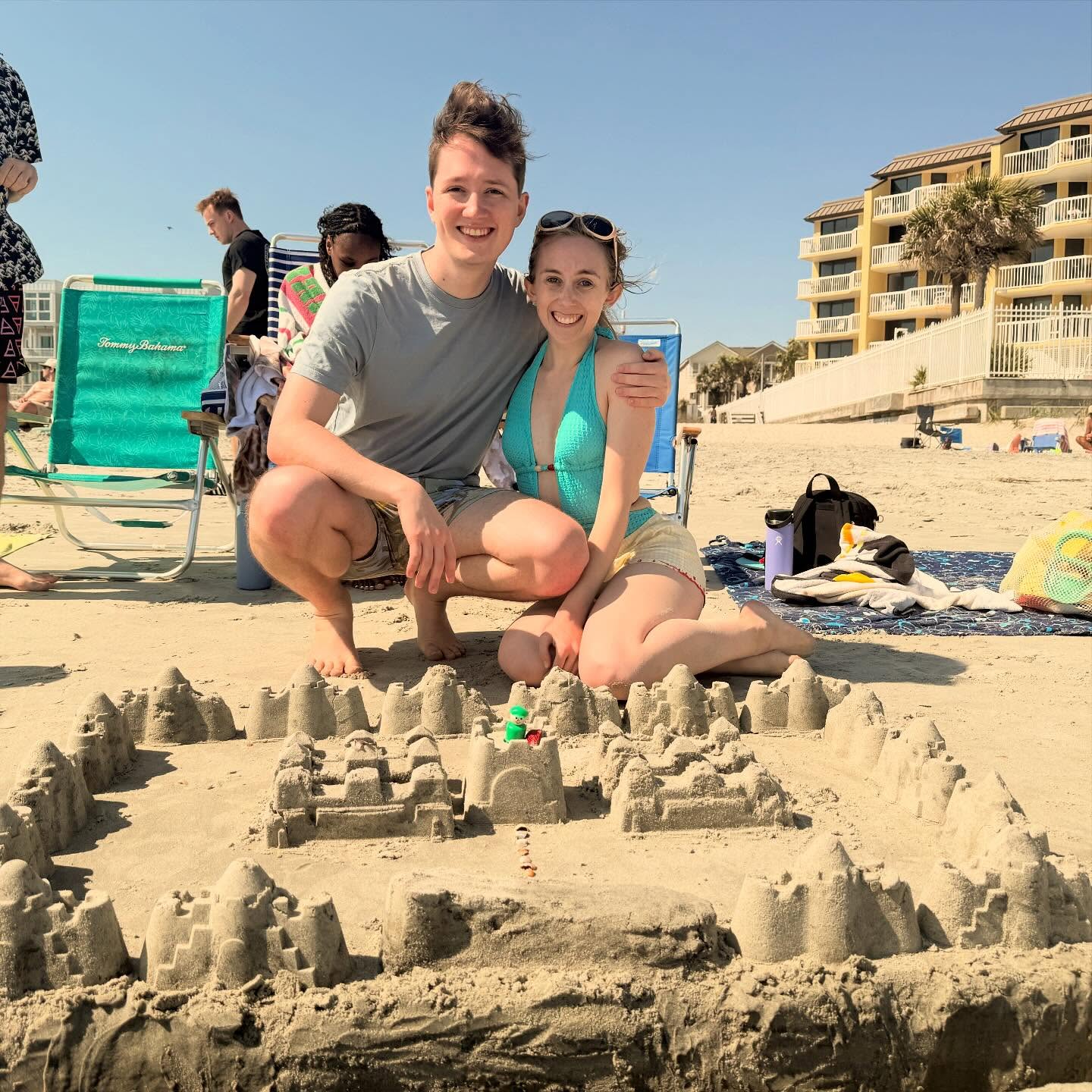 Good vibrations on the sands of Folly Beach 🐚
#beach #follybeach