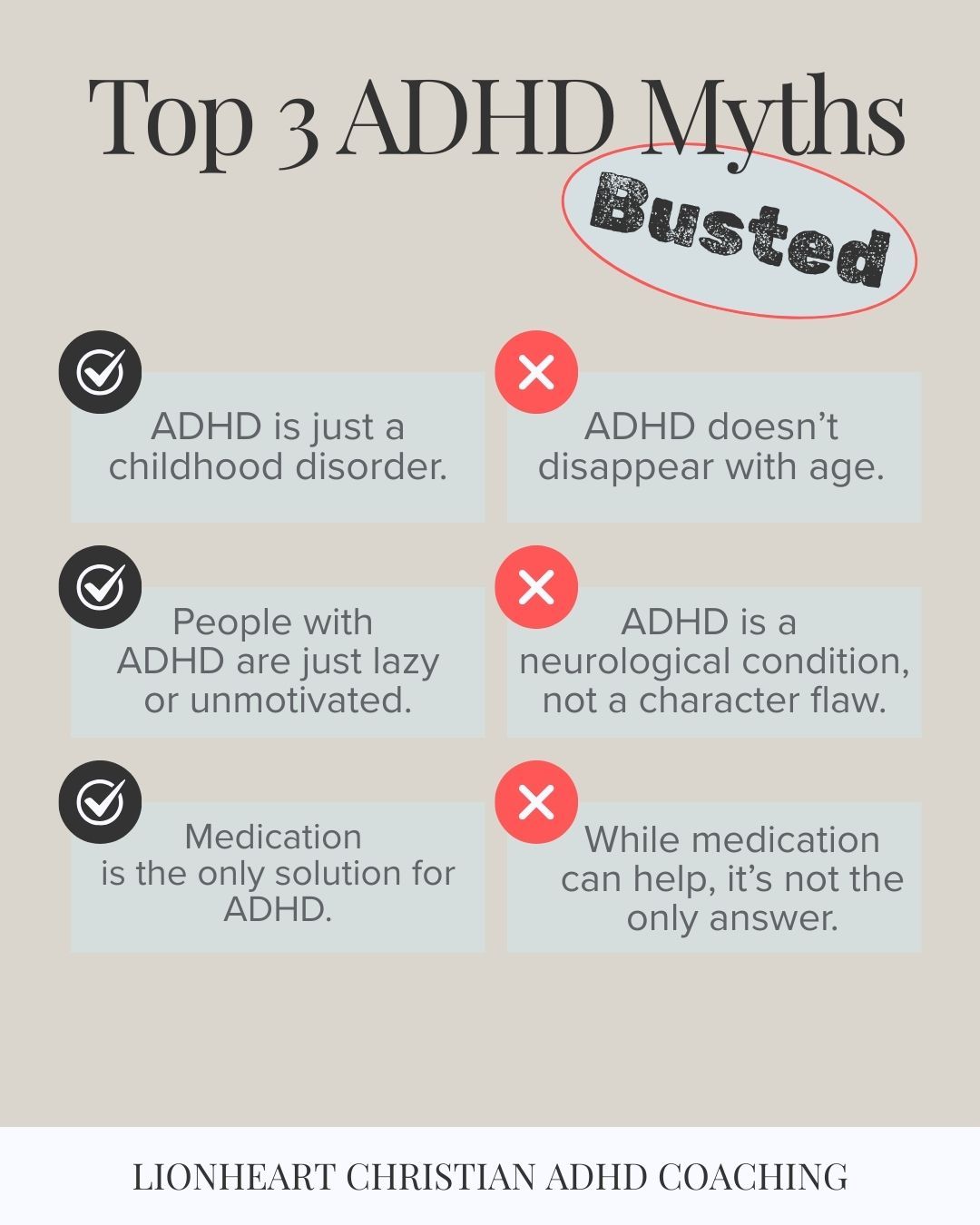 ADHD is not a character flaw!!! Scripture never equates neurological differences with sin!!!
“There is now no condemnation for those who are in Christ Jesus.” (Romans 8:1)
Diagnosis does not define your righteousness!!!
