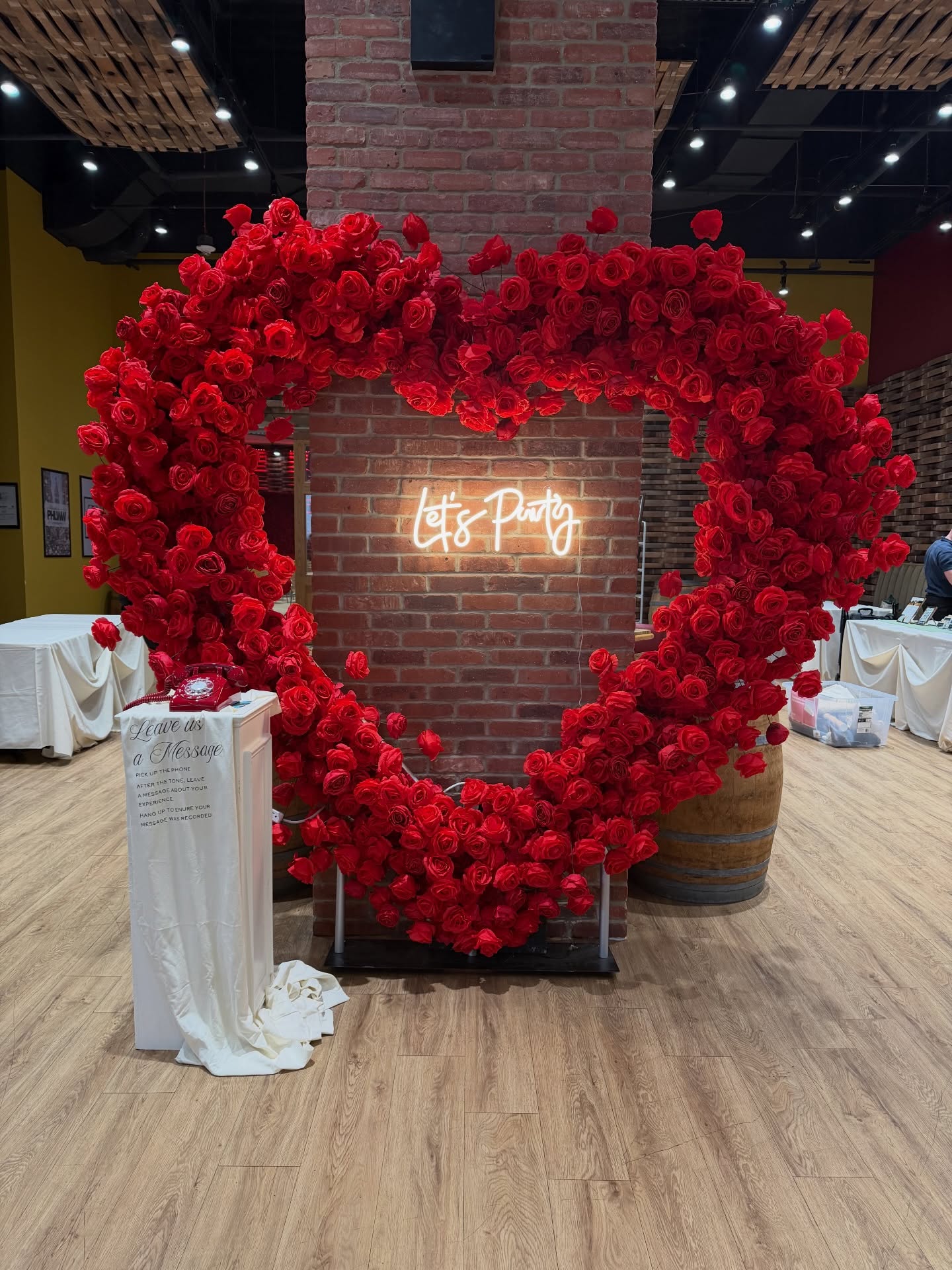 Did you know we offer faux florals too? 🌹
From flower walls and arches to garlands and centerpieces, we have the perfect pieces to elevate your event décor.
Featured here is our 8×8 ft red heart floral wall for the @phillyweddingwalk. Paired with our “Let’s Party” light-up sign—this is a bold statement piece that’s perfect for birthdays, weddings, anniversaries, corporate events, and more. Florals are great for any event, any occasion!
Want to see more? Explore our full faux floral collection at:
www.momentsbymax.com/rentals
✨ Let’s bring your event to life.
Send us an email at info@momentsbymax.com or submit an inquiry directly through our website to start planning today.
.
.
.
#phillystyle #phillyevents #phillyeventplanner #fauxflowers #flowerwall